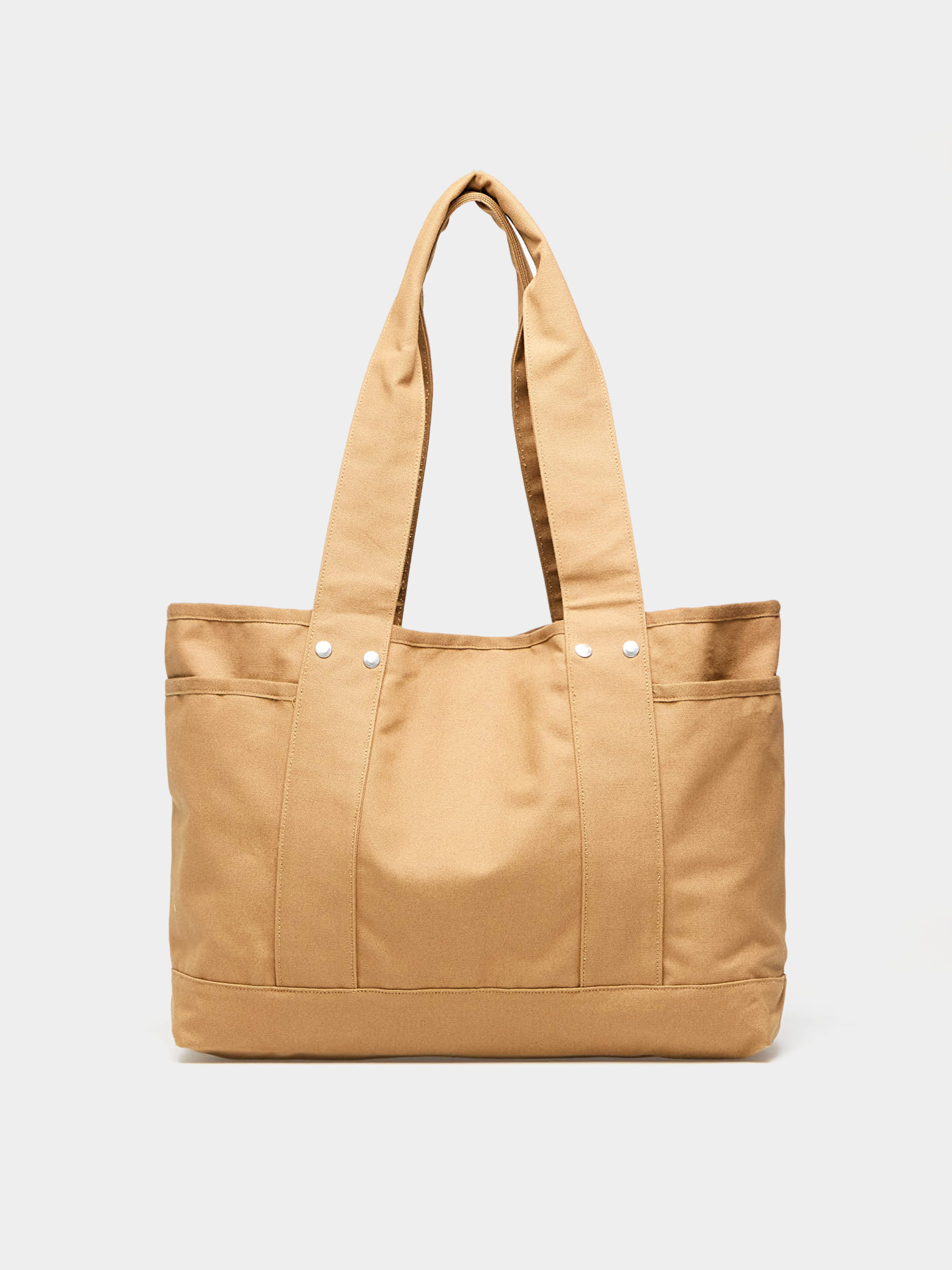 The North Face Handbag Circular Cotton Tote - brown (utility