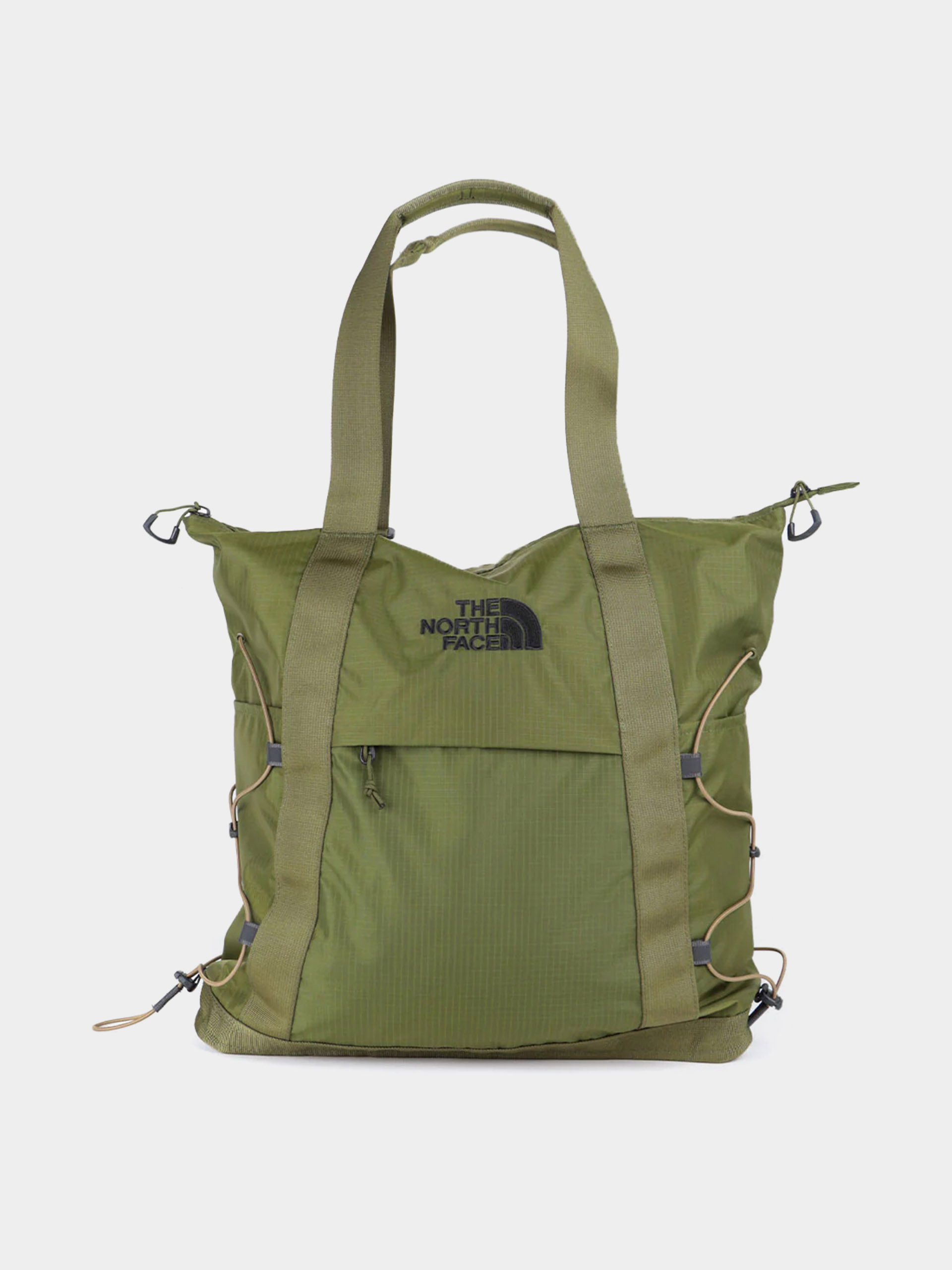 The North Face Schultertasche Borealis Tote (forest olive/utility brown)