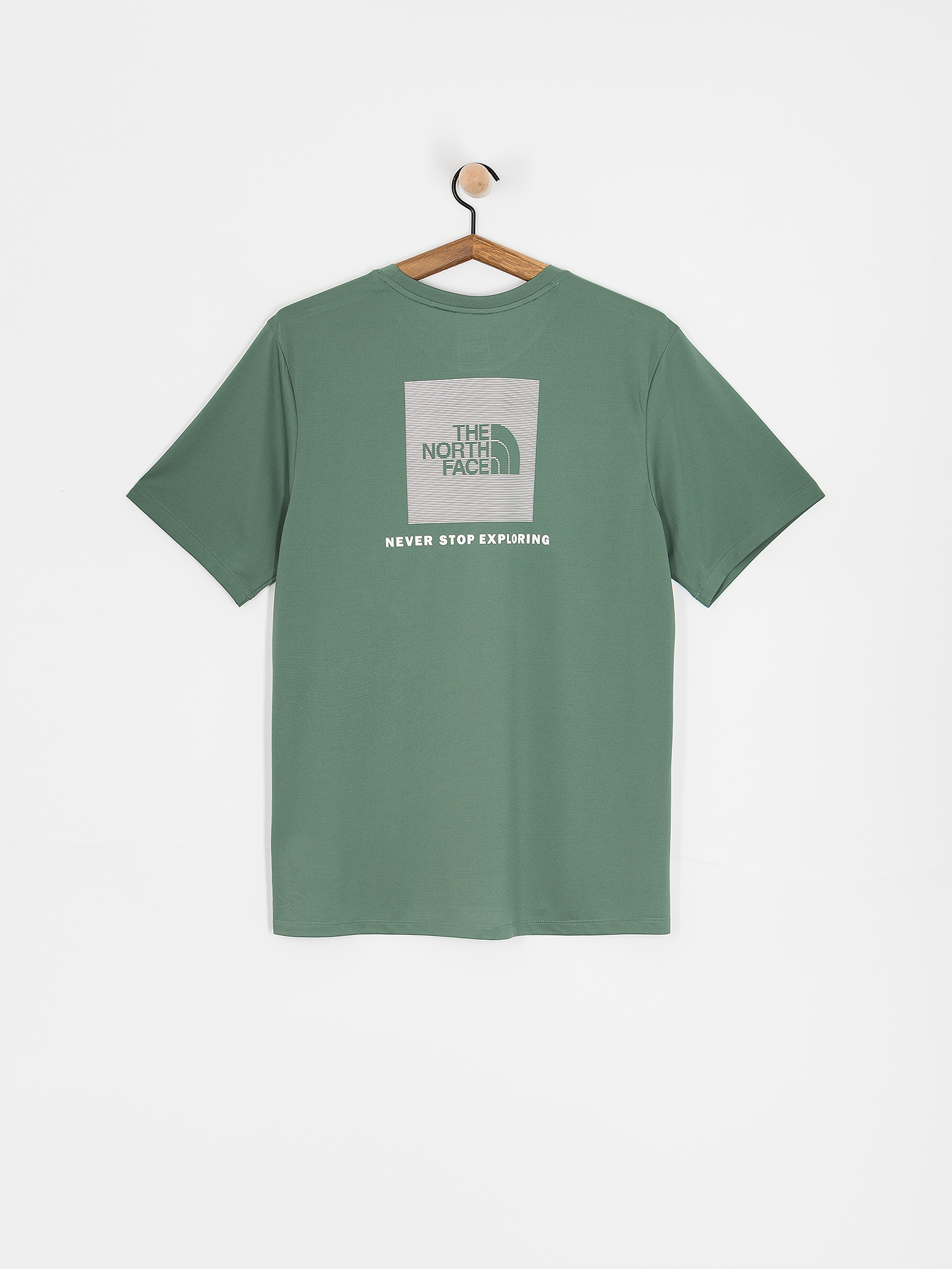 The North Face 24/7 Box Nse T-Shirt - blue (duck green)