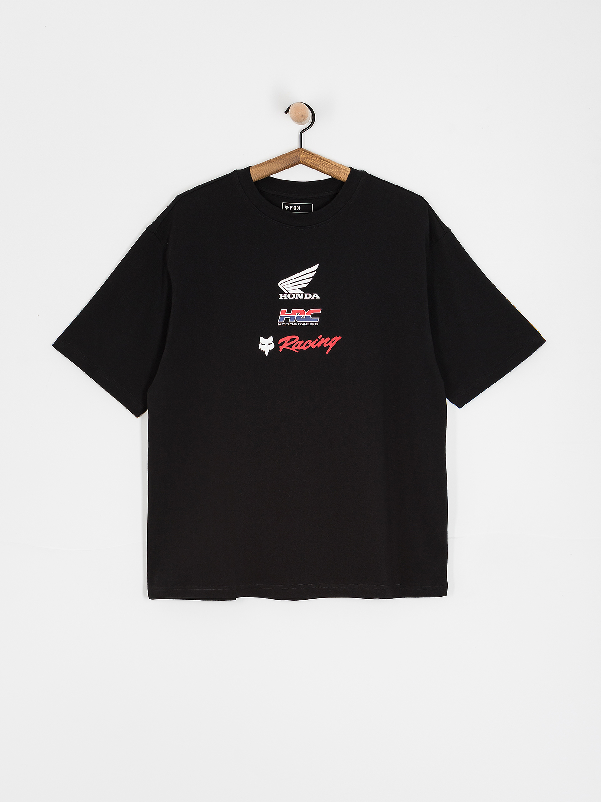FOX Honda Racing Tシャツ XLサイズ Fox Honda T-Shirt - black (black)