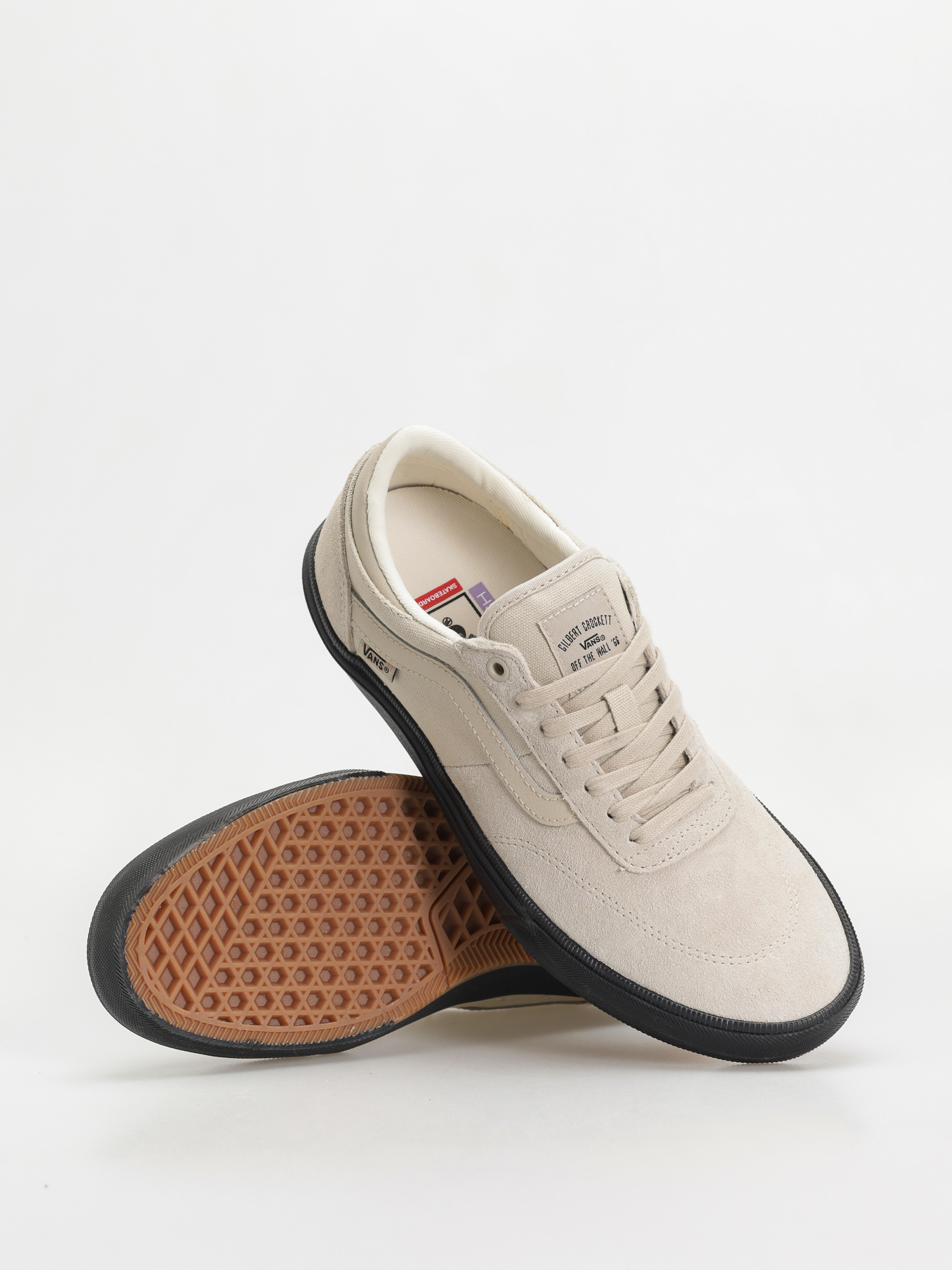 Vans Skate Gilbert Crockett Shoes (khaki/black)