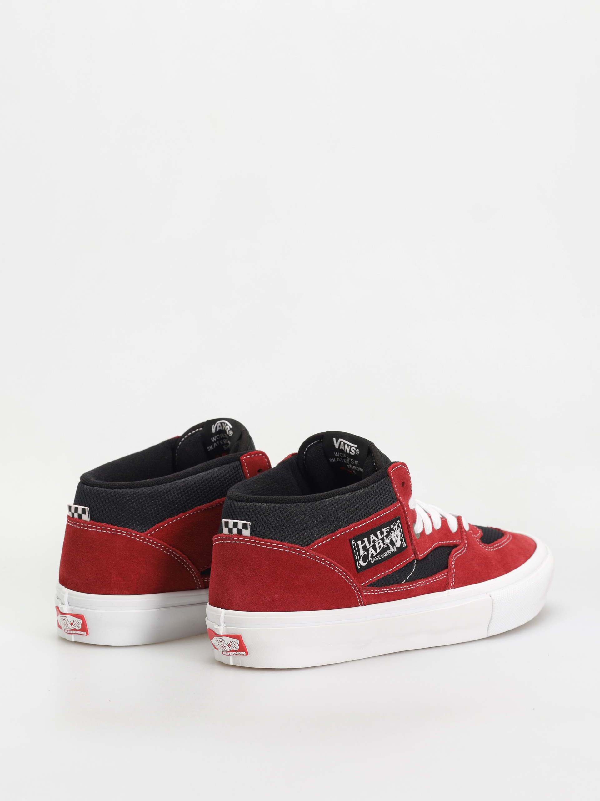 Vans Skate Half Cab Shoes (sport red/black)