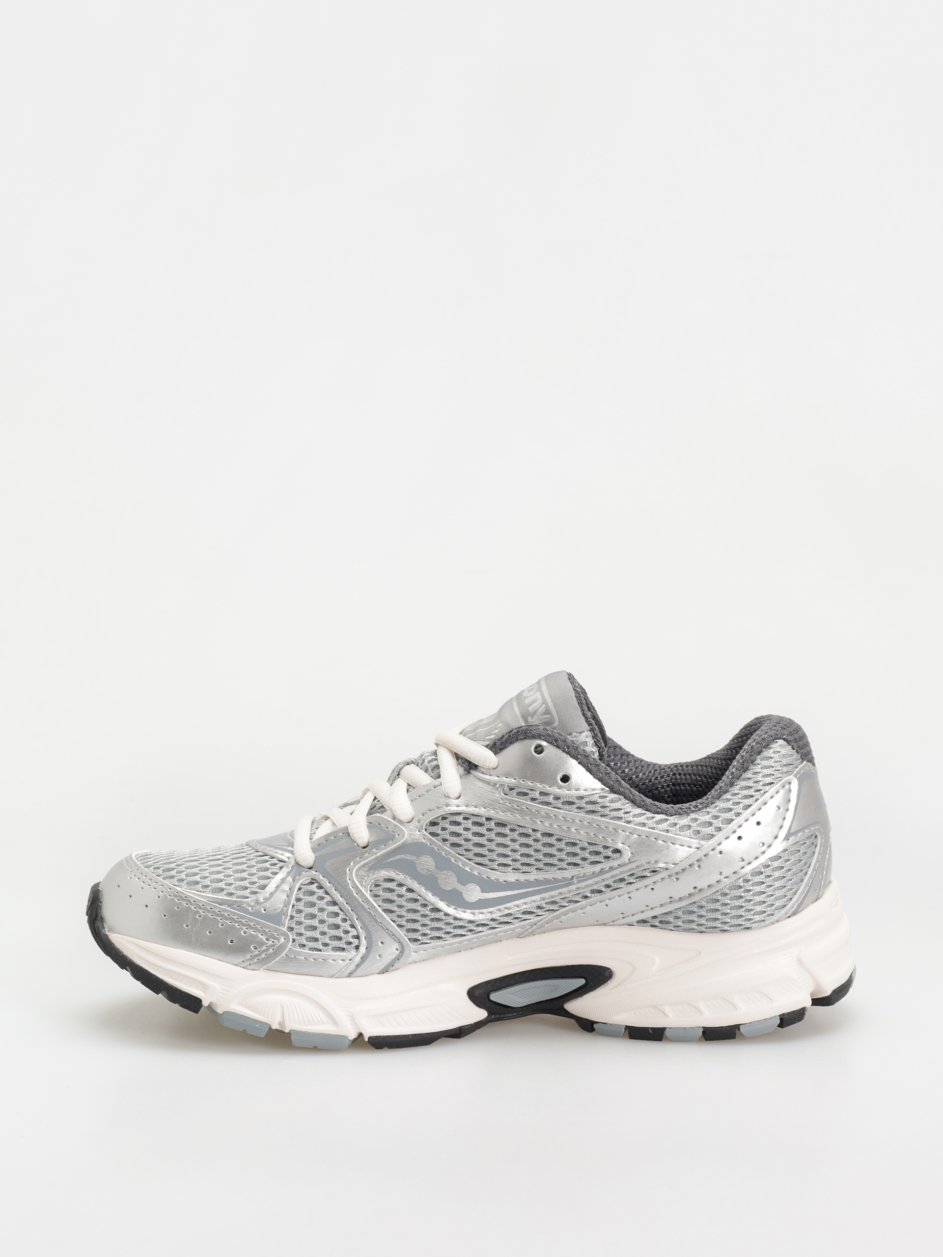 Saucony Ride Millennium Shoes (silver/cream)