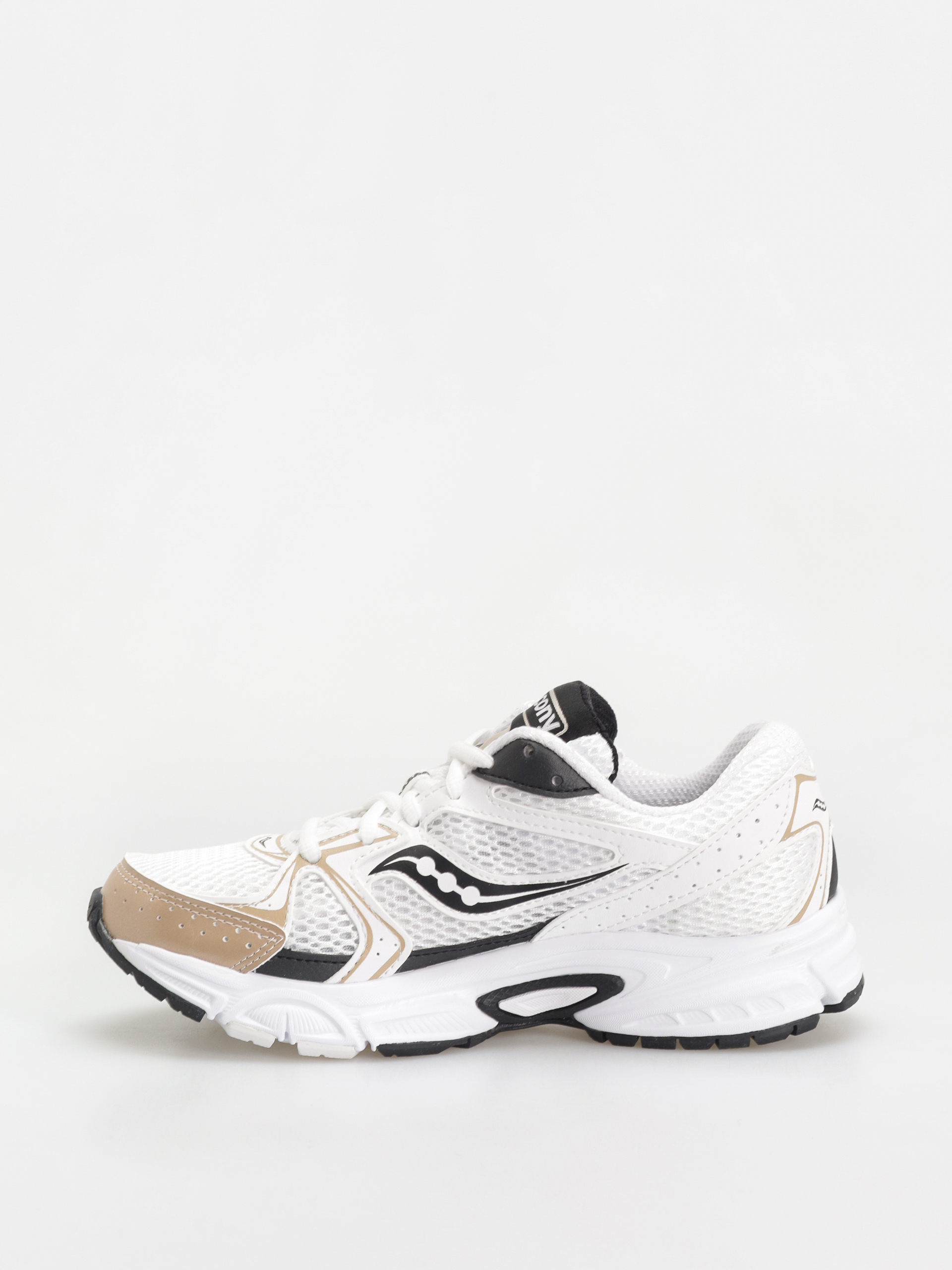 Saucony Ride Millennium Shoes (wht/gold/black)