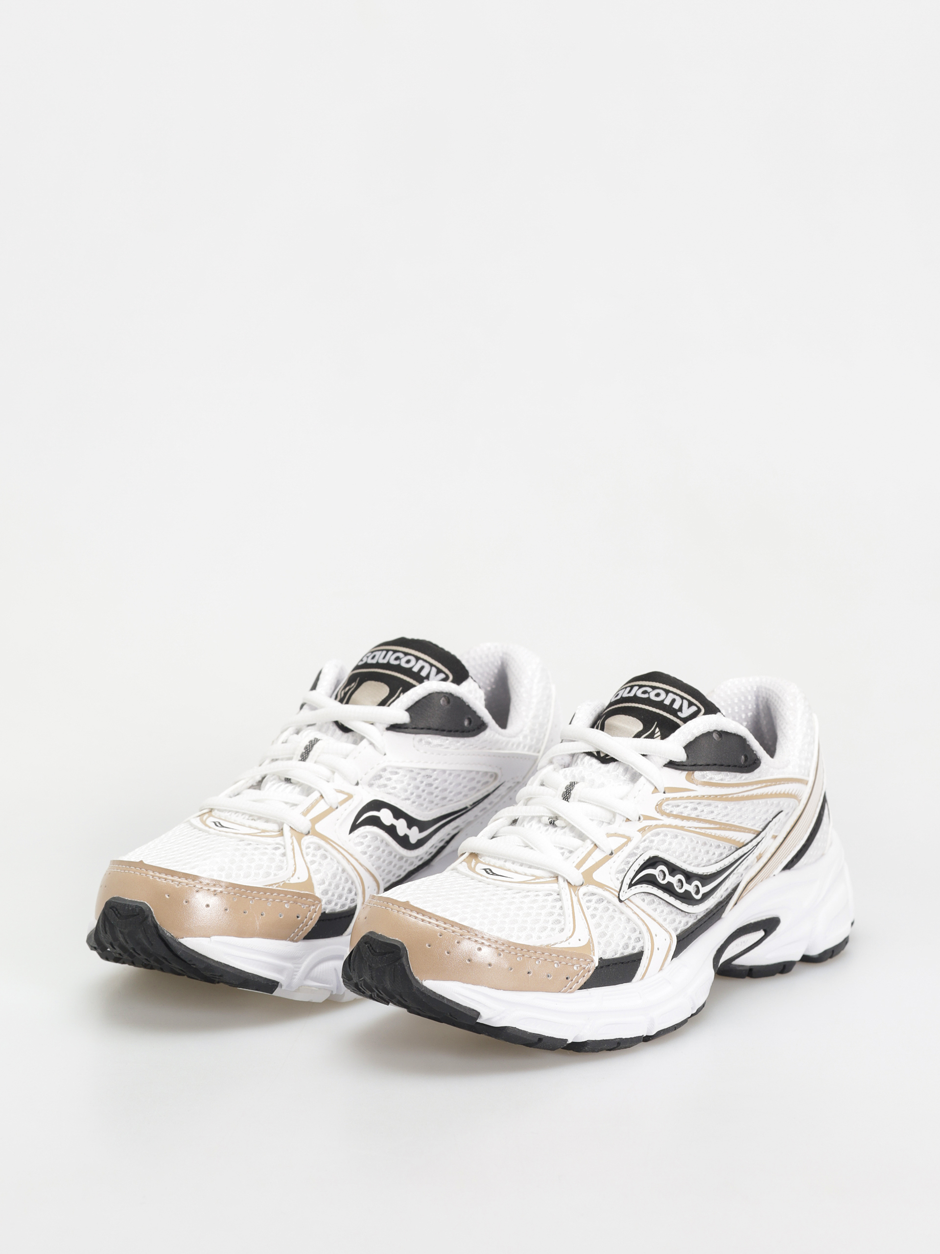 Saucony Ride Millennium Shoes (wht/gold/black)