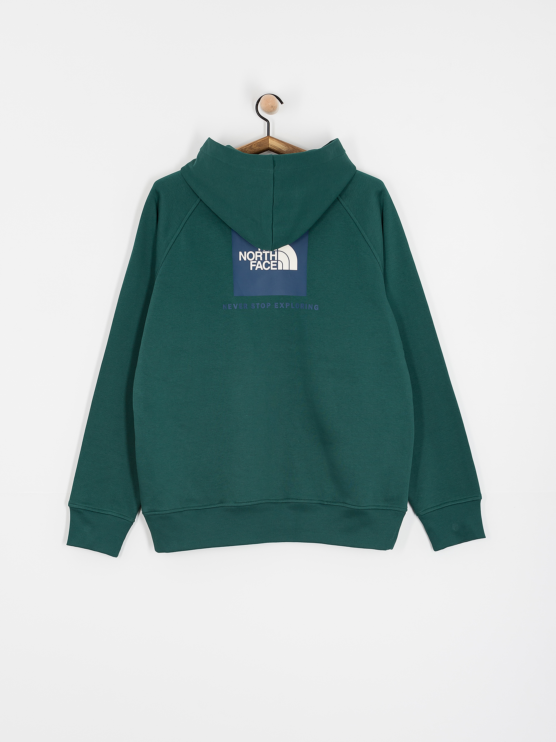 The North Face Raglan Box Nse HD Hoodie (deep nori/estate blue)