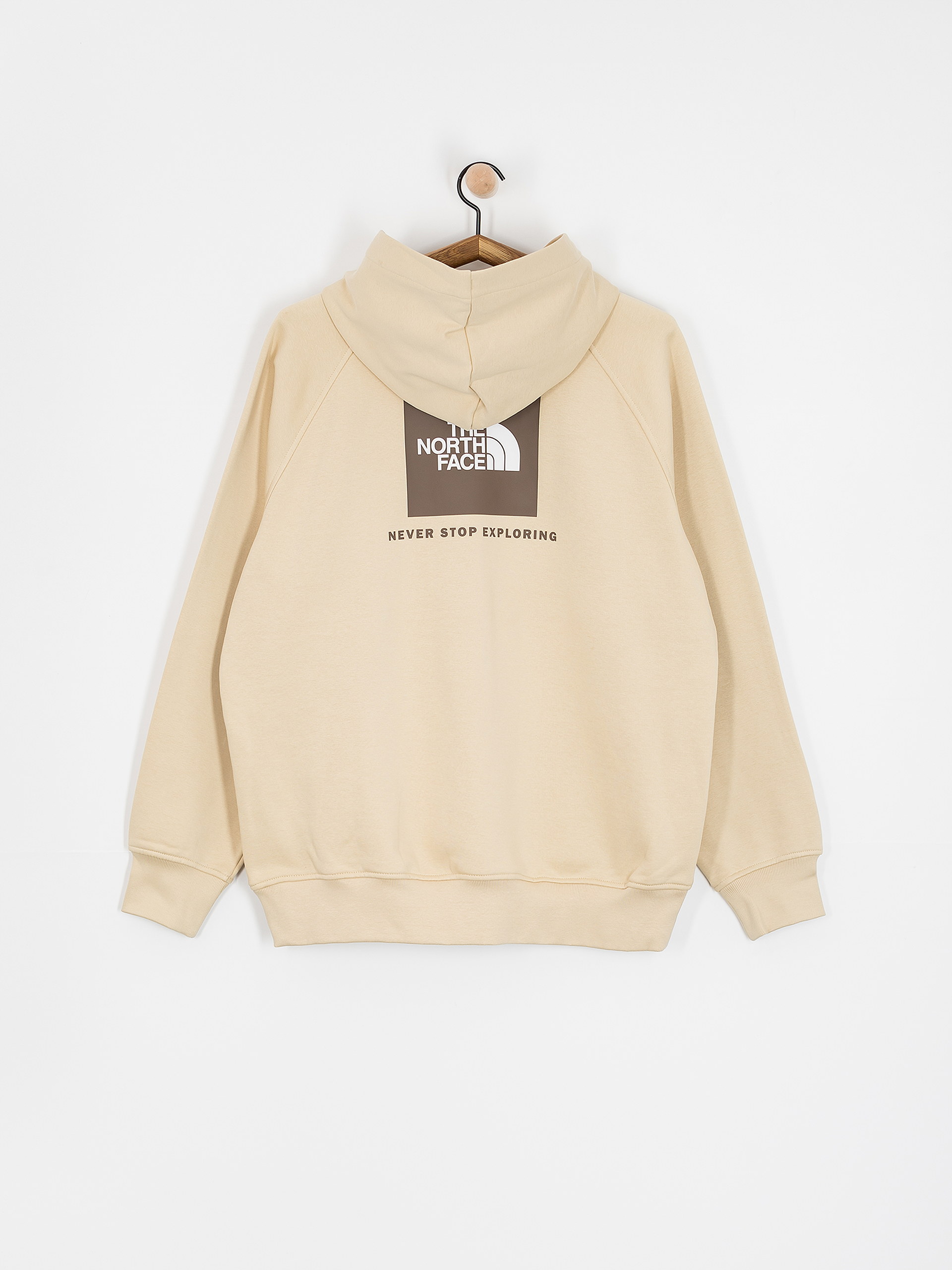 The North Face Raglan Box Nse HD Hoodie (gravel/smokey brown)