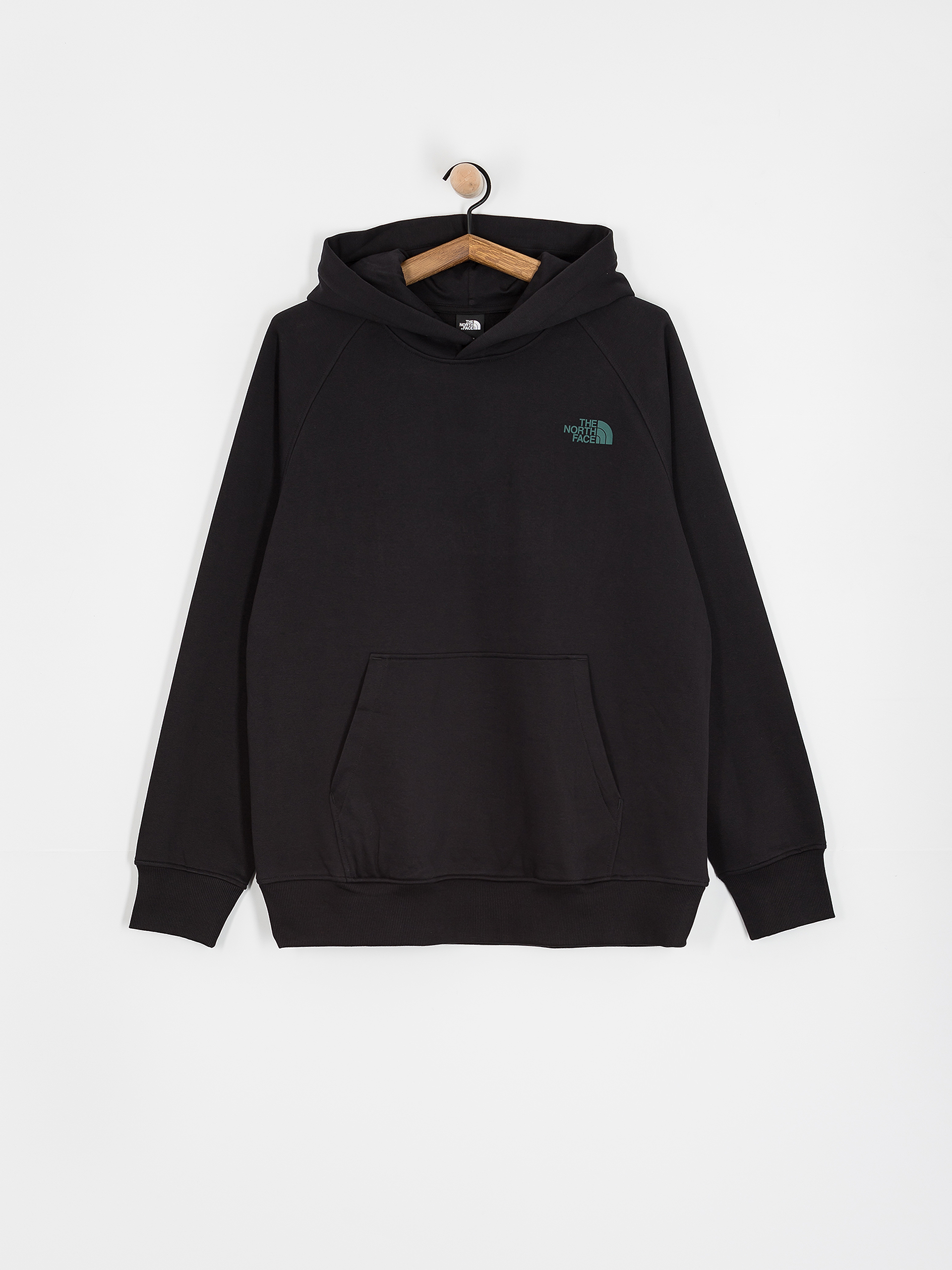 The North Face Raglan Box Nse Tailgrid Infill HD Hoodie (tnf black/deep nori tra)