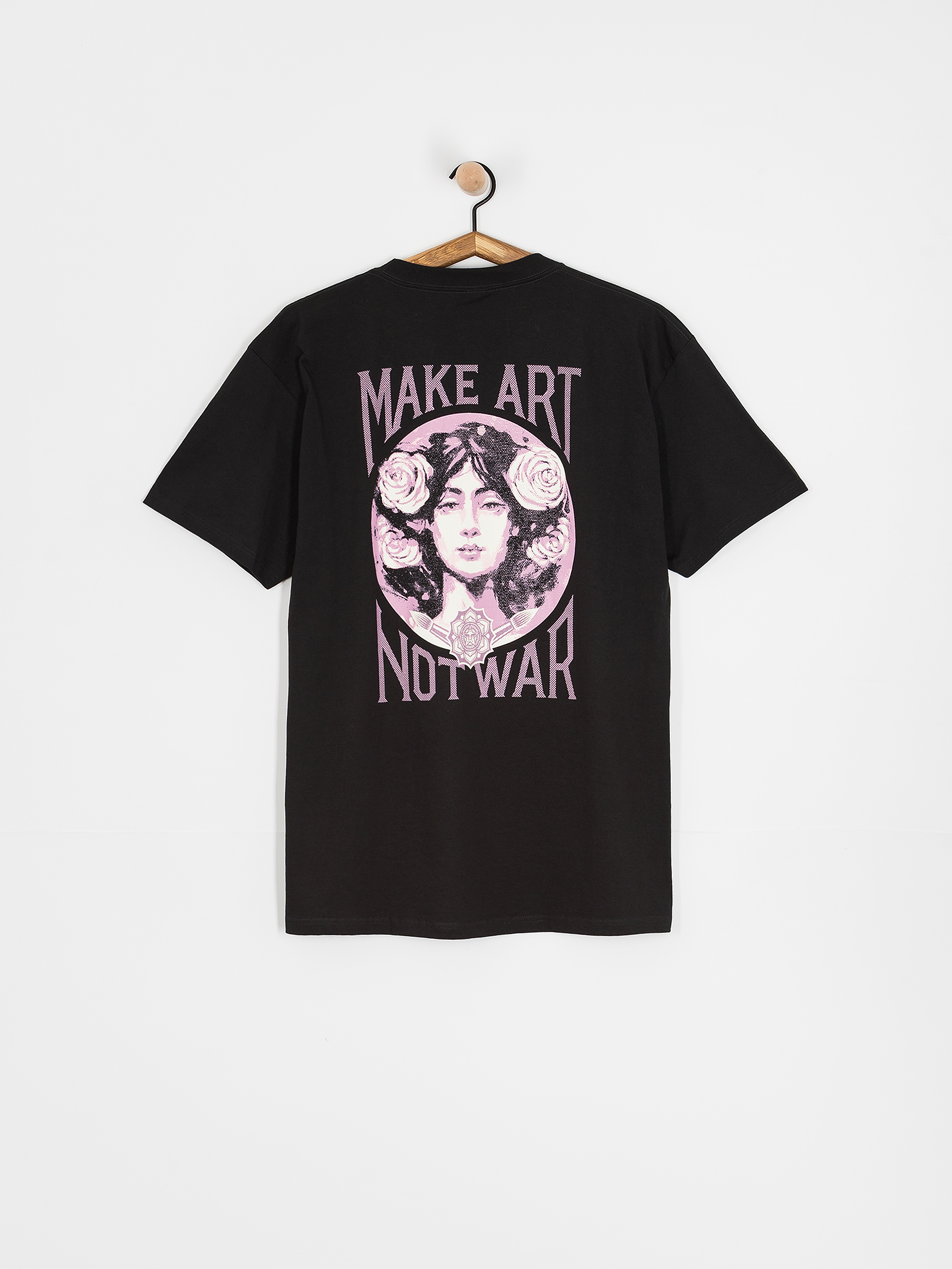 OBEY Make Art Not War T-Shirt (black)