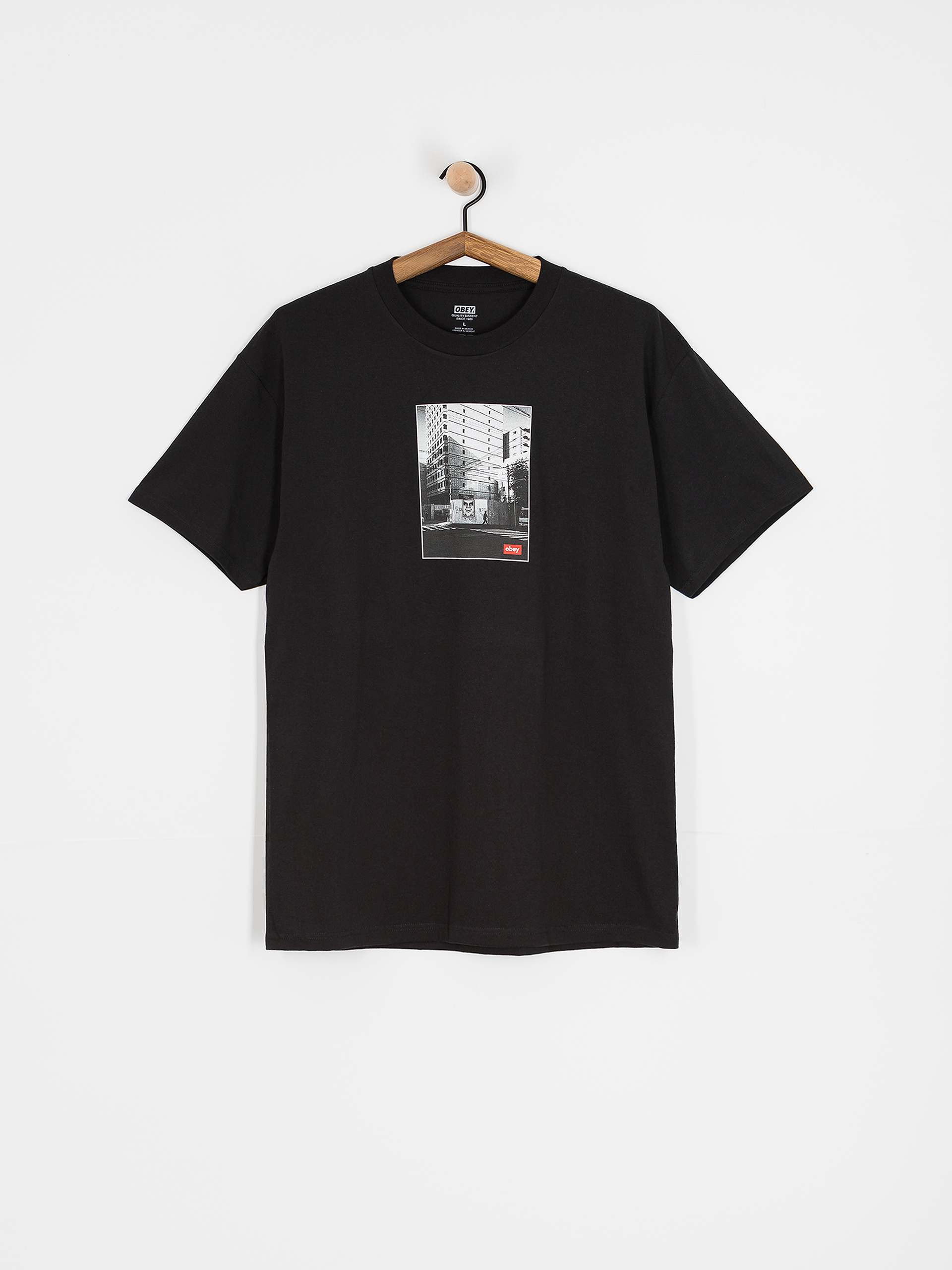 OBEY Osaka Photo T-Shirt (black)