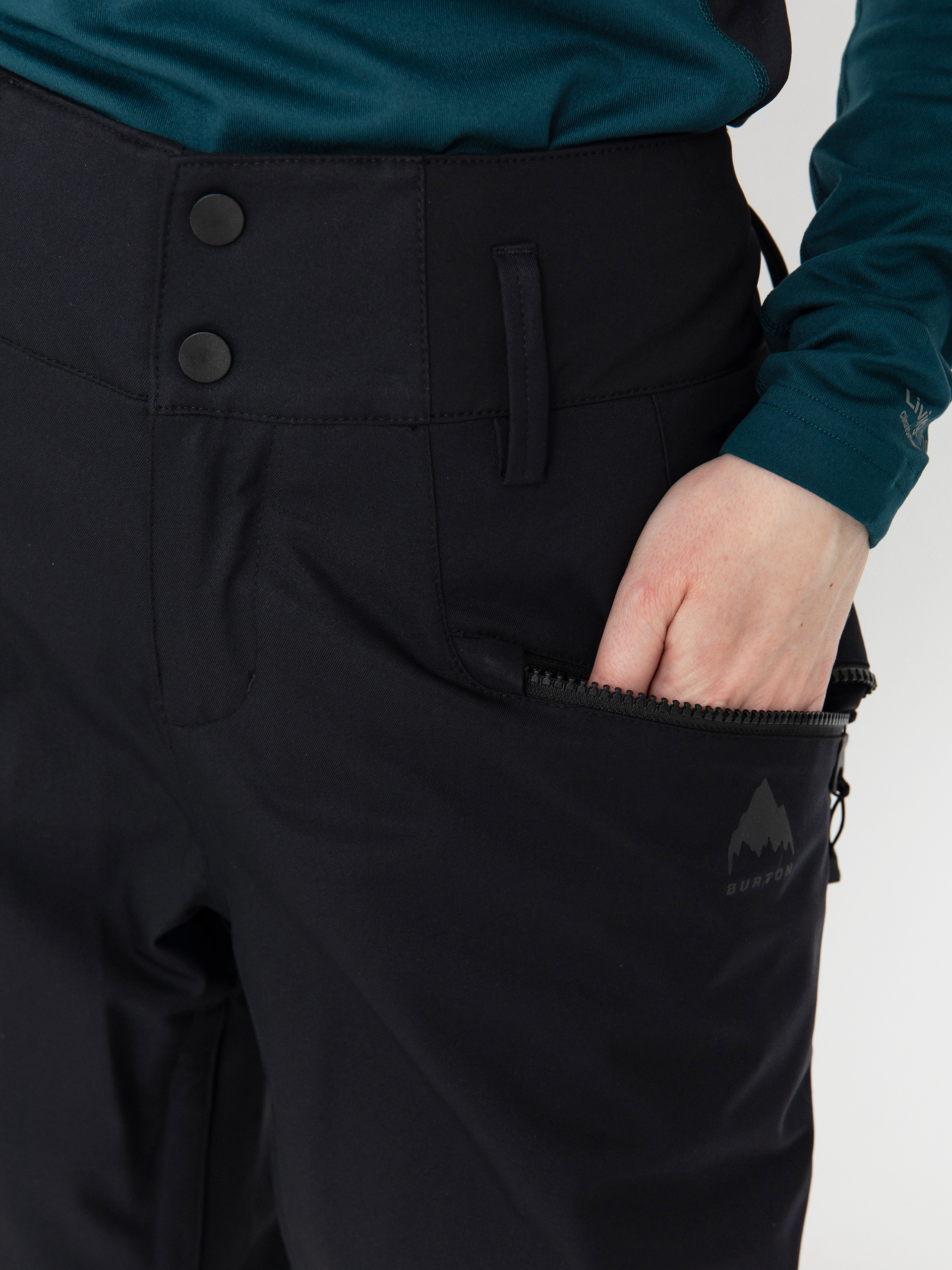 Womens Burton Snowboard pants Marcy High Rise High Stretch (true black)