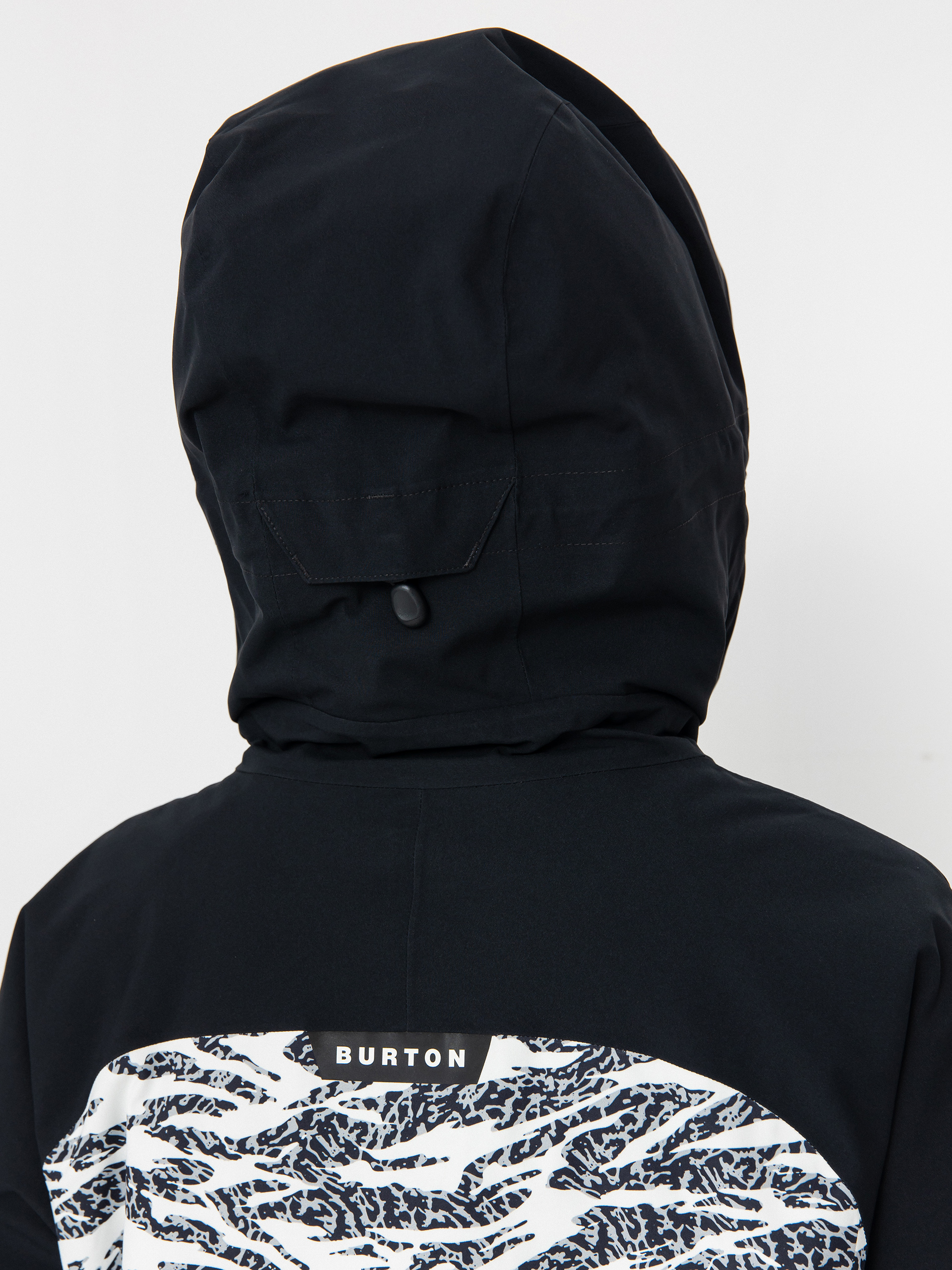 Womens Burton Prowess 2.0 Snowboard jacket (true black/zebra camo)