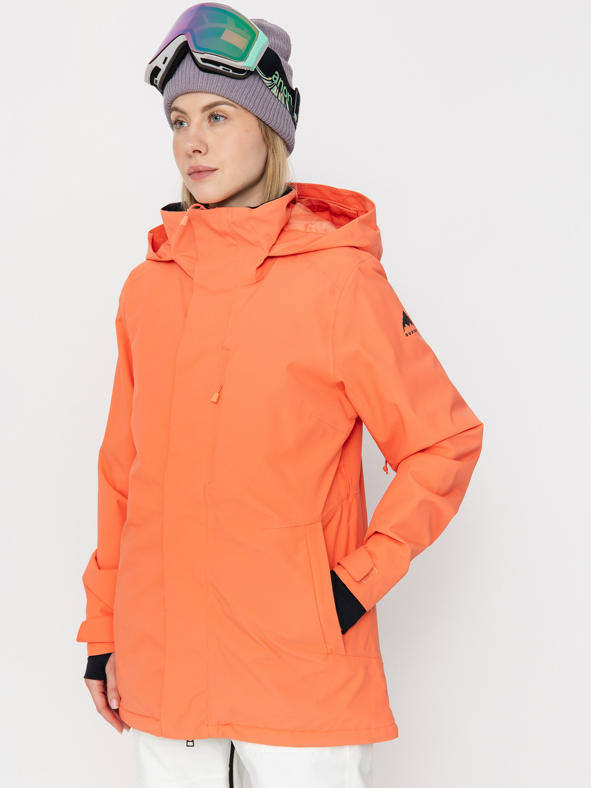 Burton Snowboard jacket Jet Ridge Wmn - orange (peach echo)