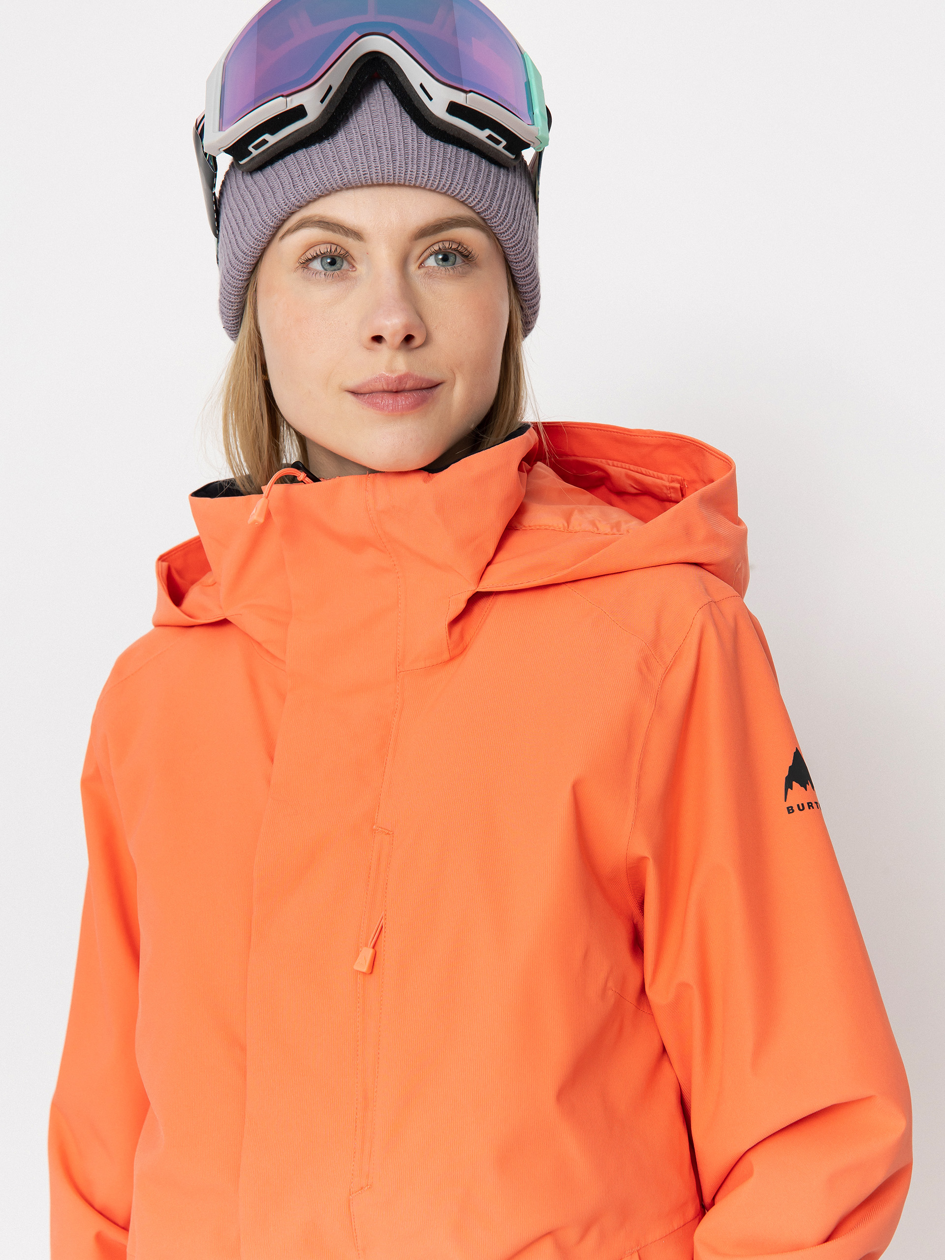 Burton Snowboard jacket Jet Ridge Wmn - orange (peach echo)