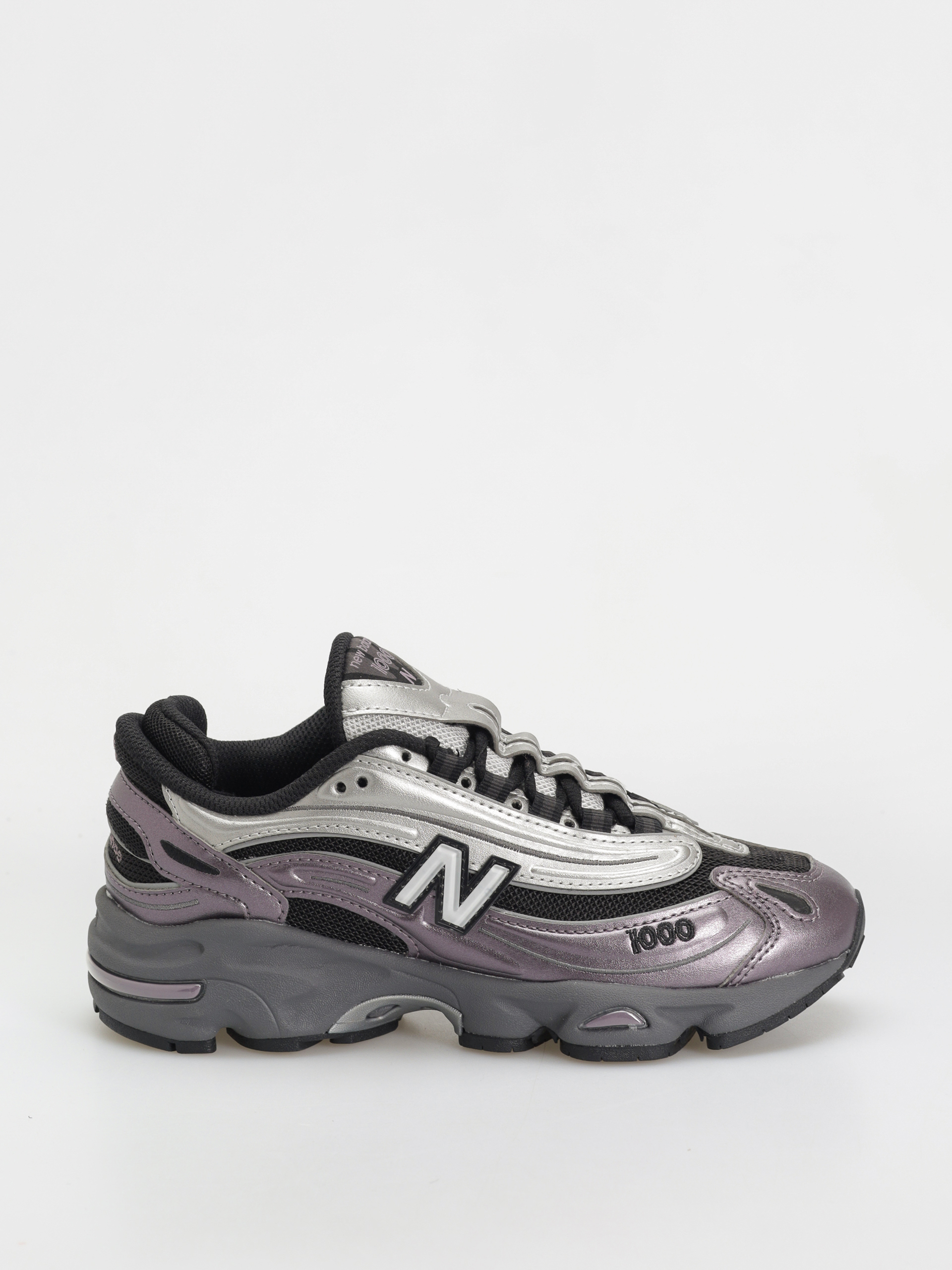 New Balance 1000 Shoes black, silver (dark ice wine)