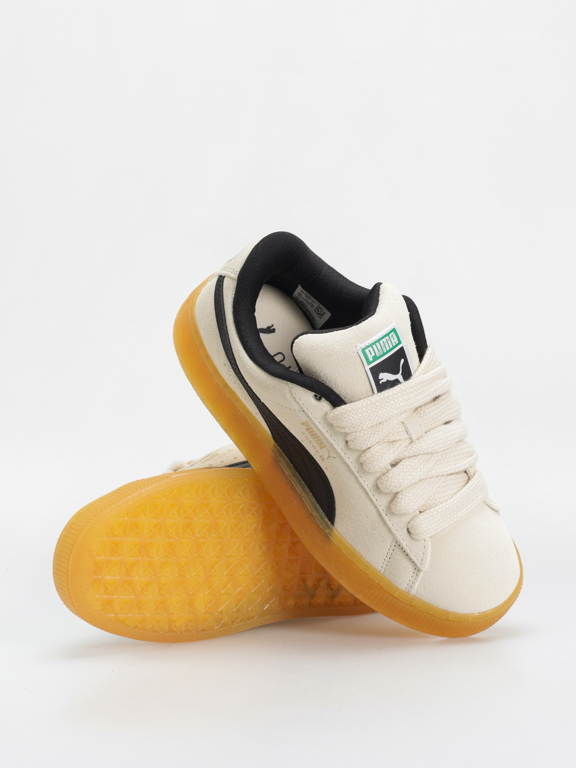 Puma Suede XL Dark Risk Shoes (alpine snow puma black)