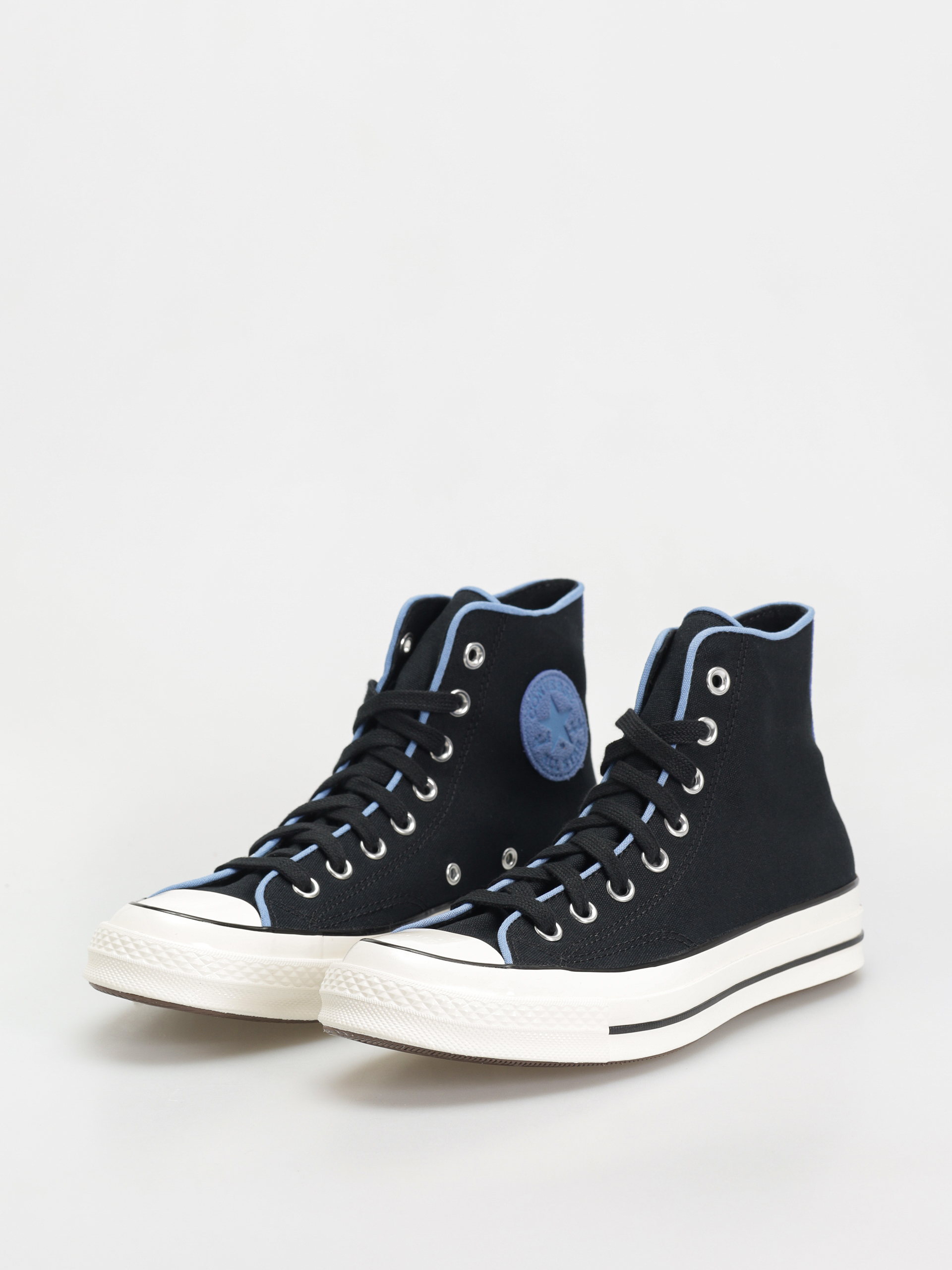 Converse Chuck 70 Hi Chucks (black/black/open sky)