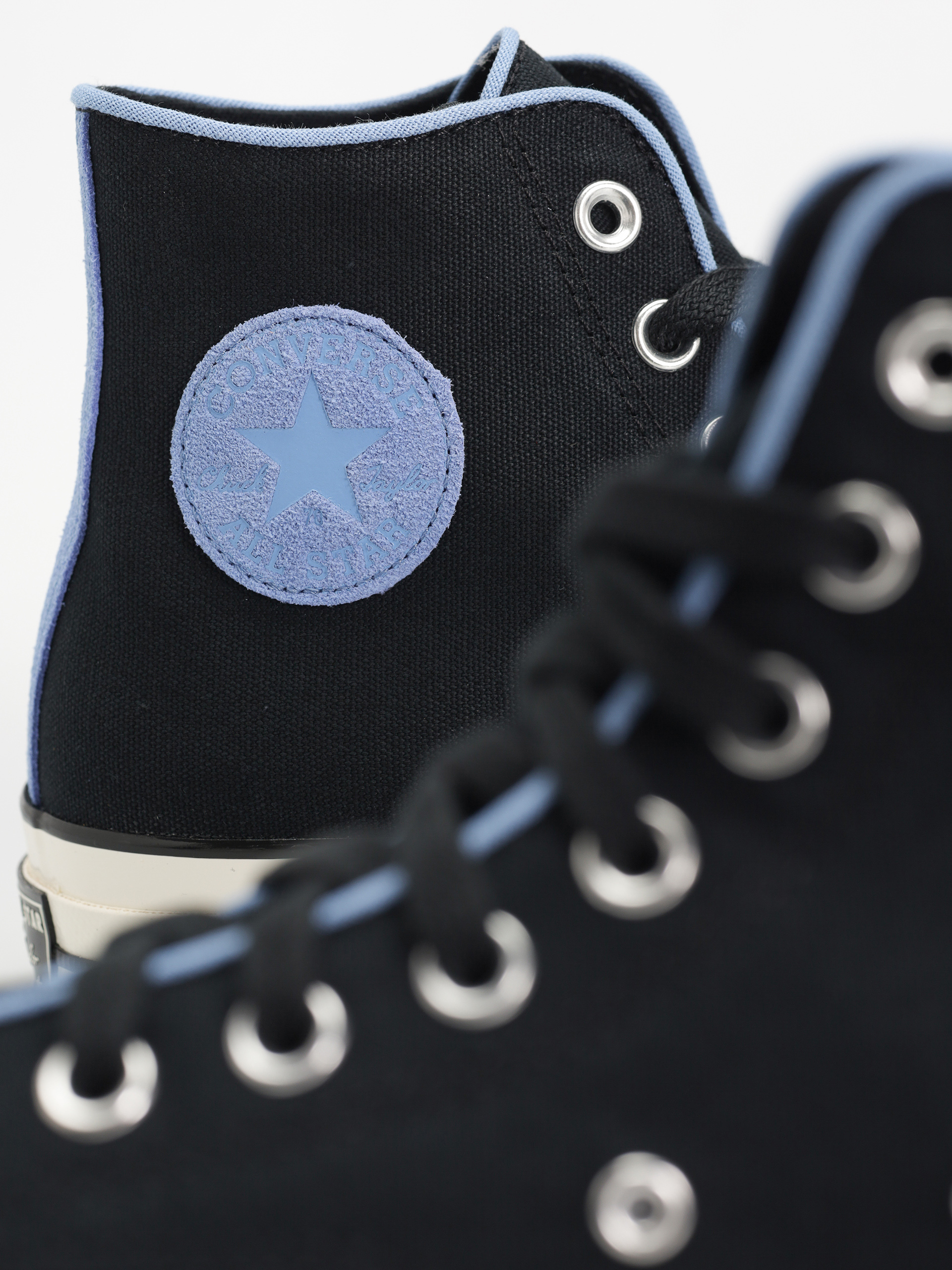 Converse Chuck 70 Hi Chucks (black/black/open sky)