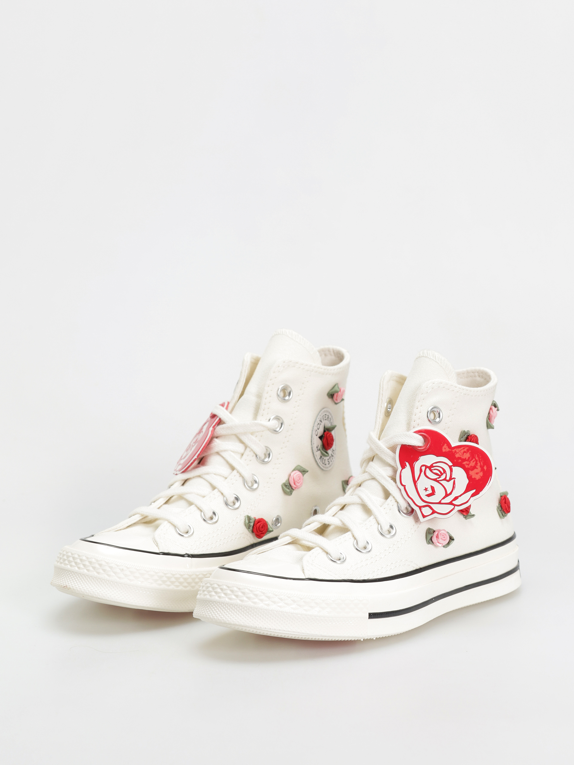 Converse Chuck 70 Hi Chucks (egret/red/lt jellyfish jitter)