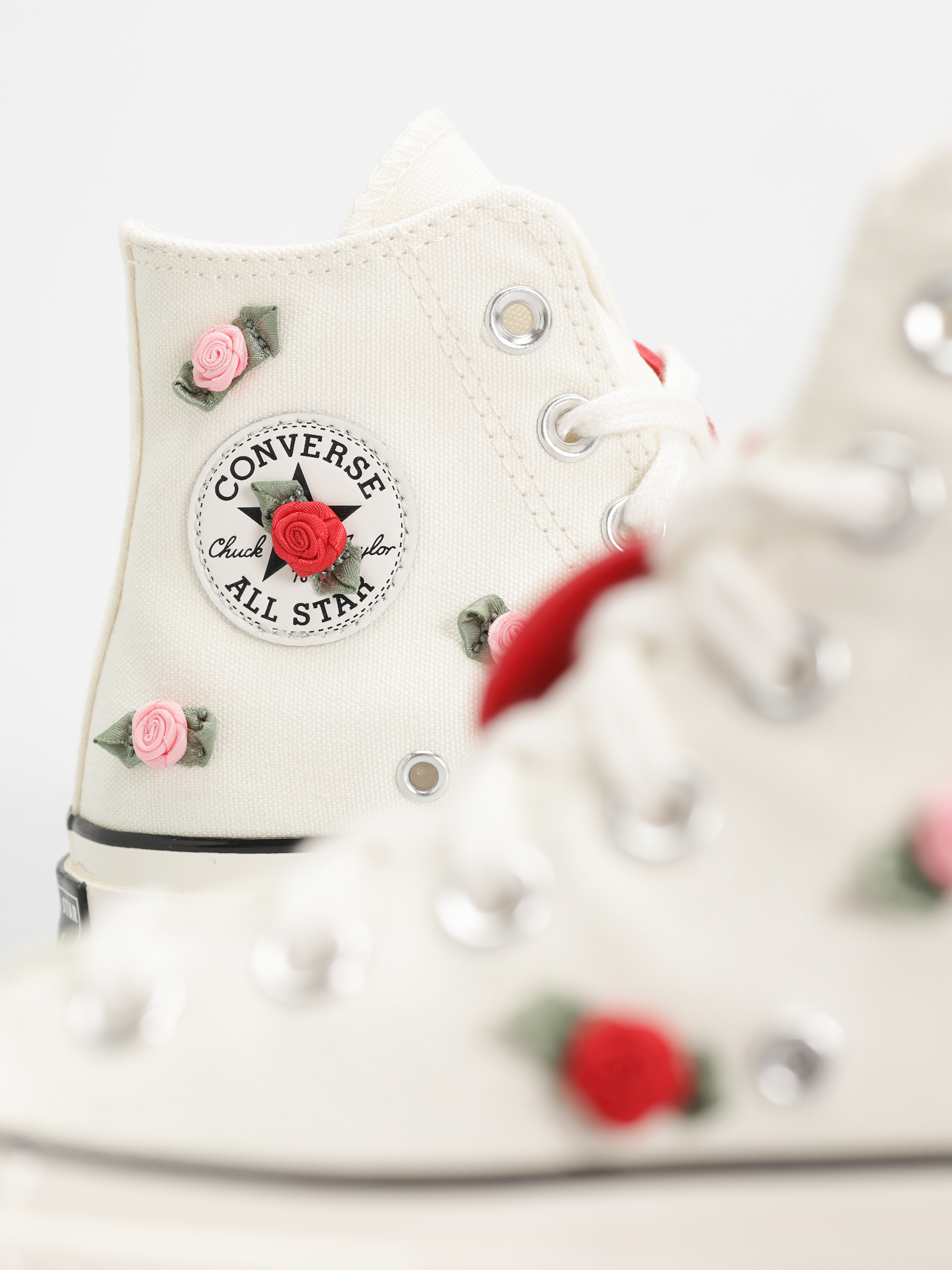 Converse Chuck 70 Hi Chucks (egret/red/lt jellyfish jitter)