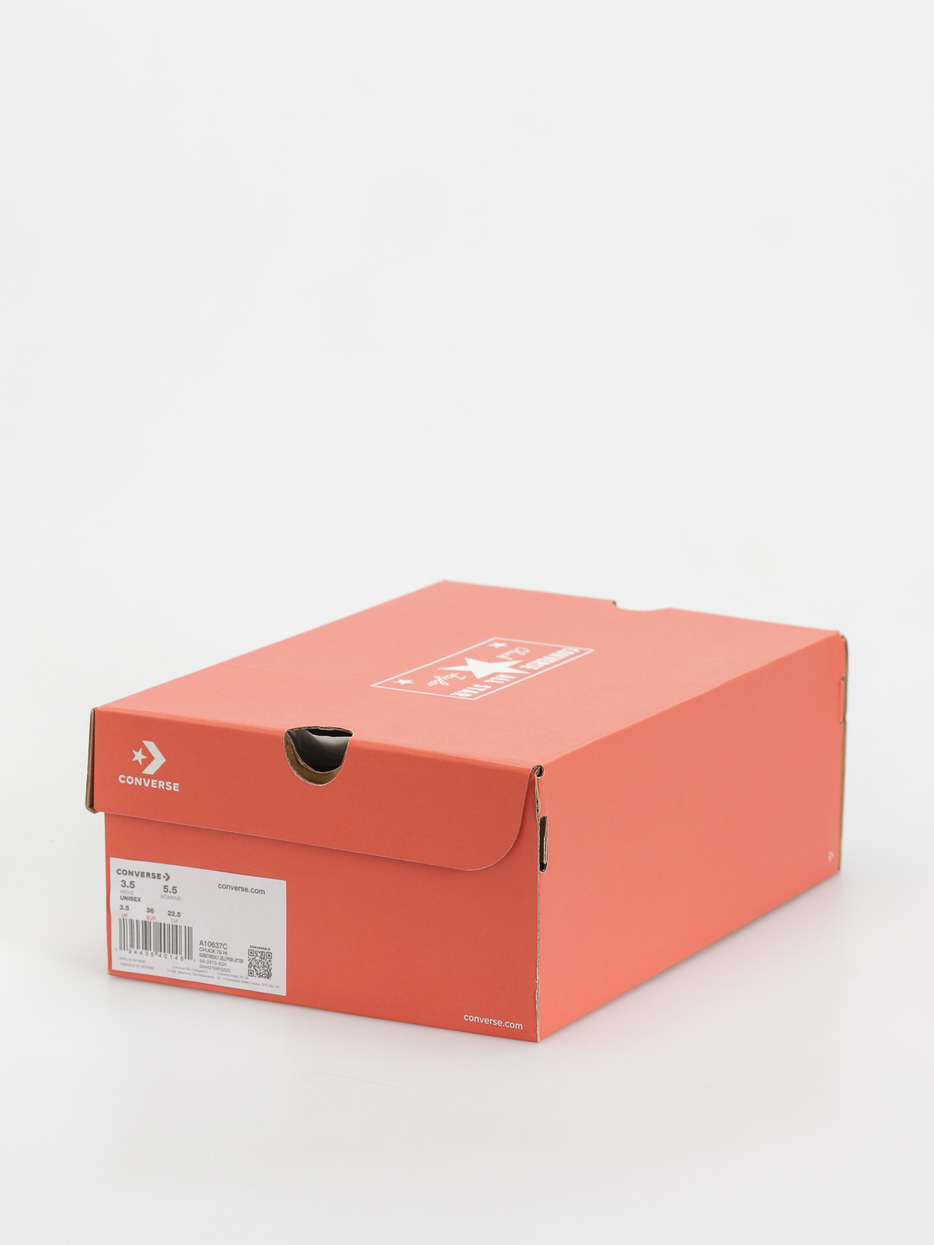 Converse Chuck 70 Hi Chucks (egret/red/lt jellyfish jitter)