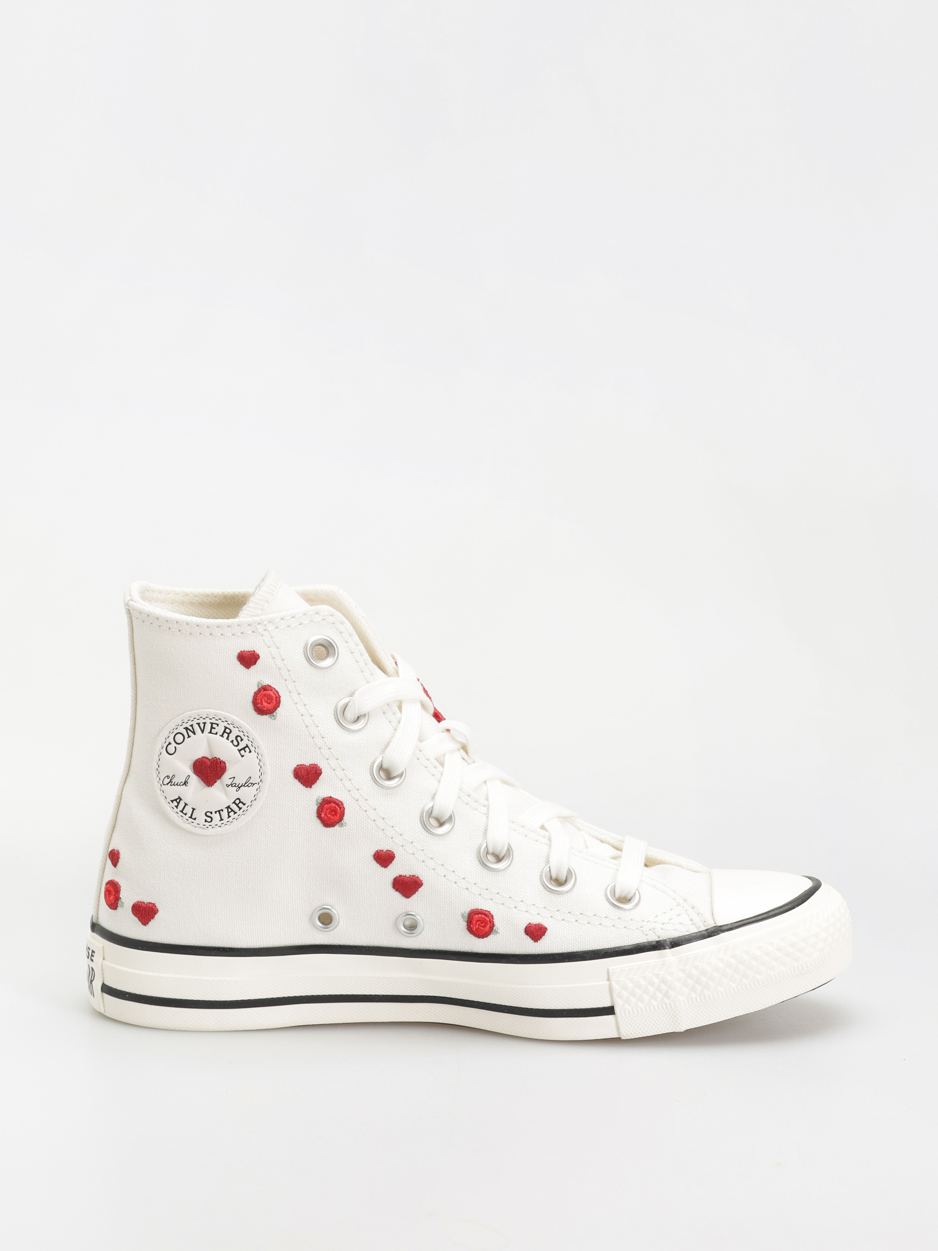 Converse Chuck Taylor All Star Hi Wmn Chucks (vintage white/red/egret)