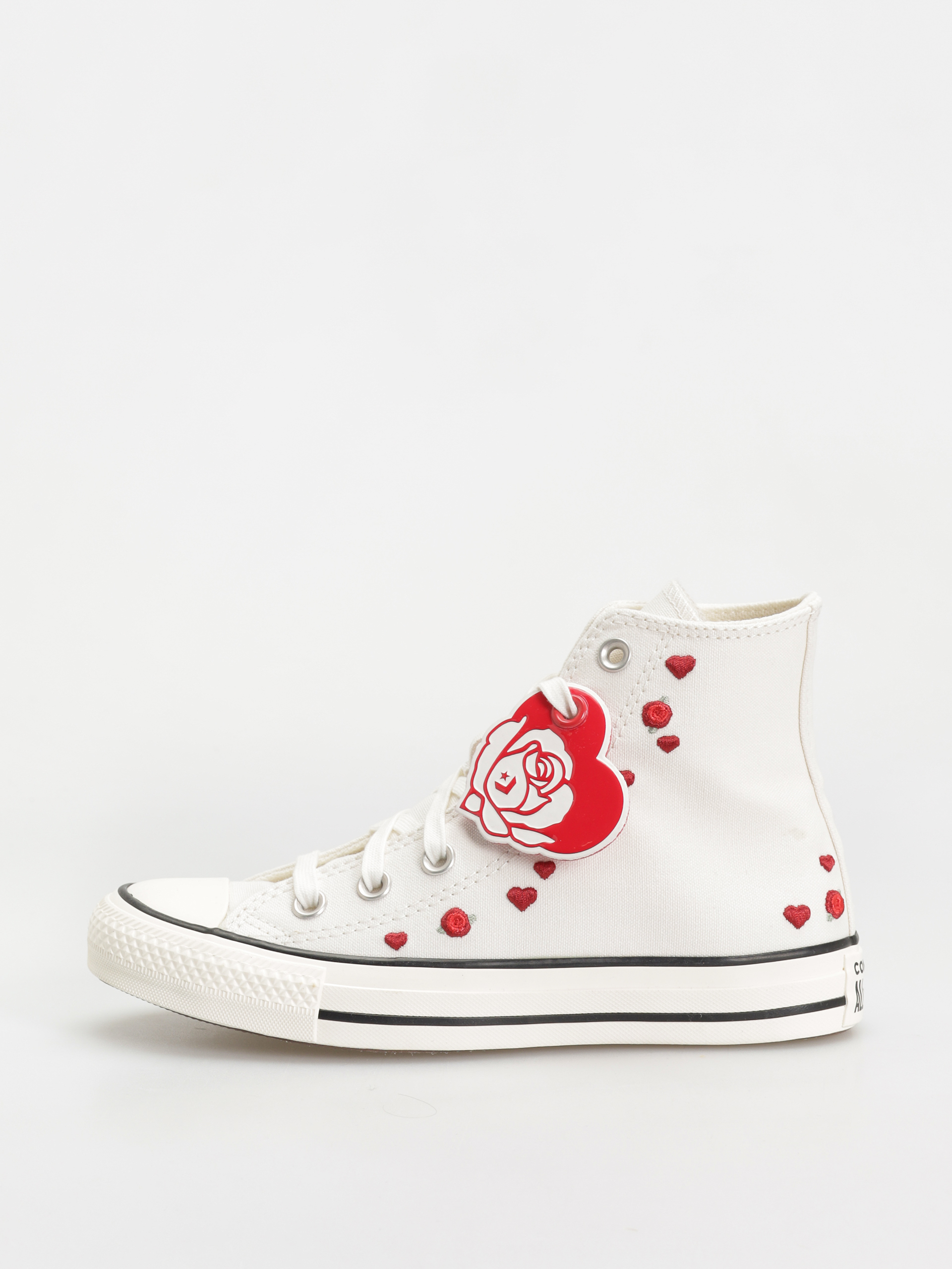 Converse Chuck Taylor All Star Hi Wmn Chucks (vintage white/red/egret)