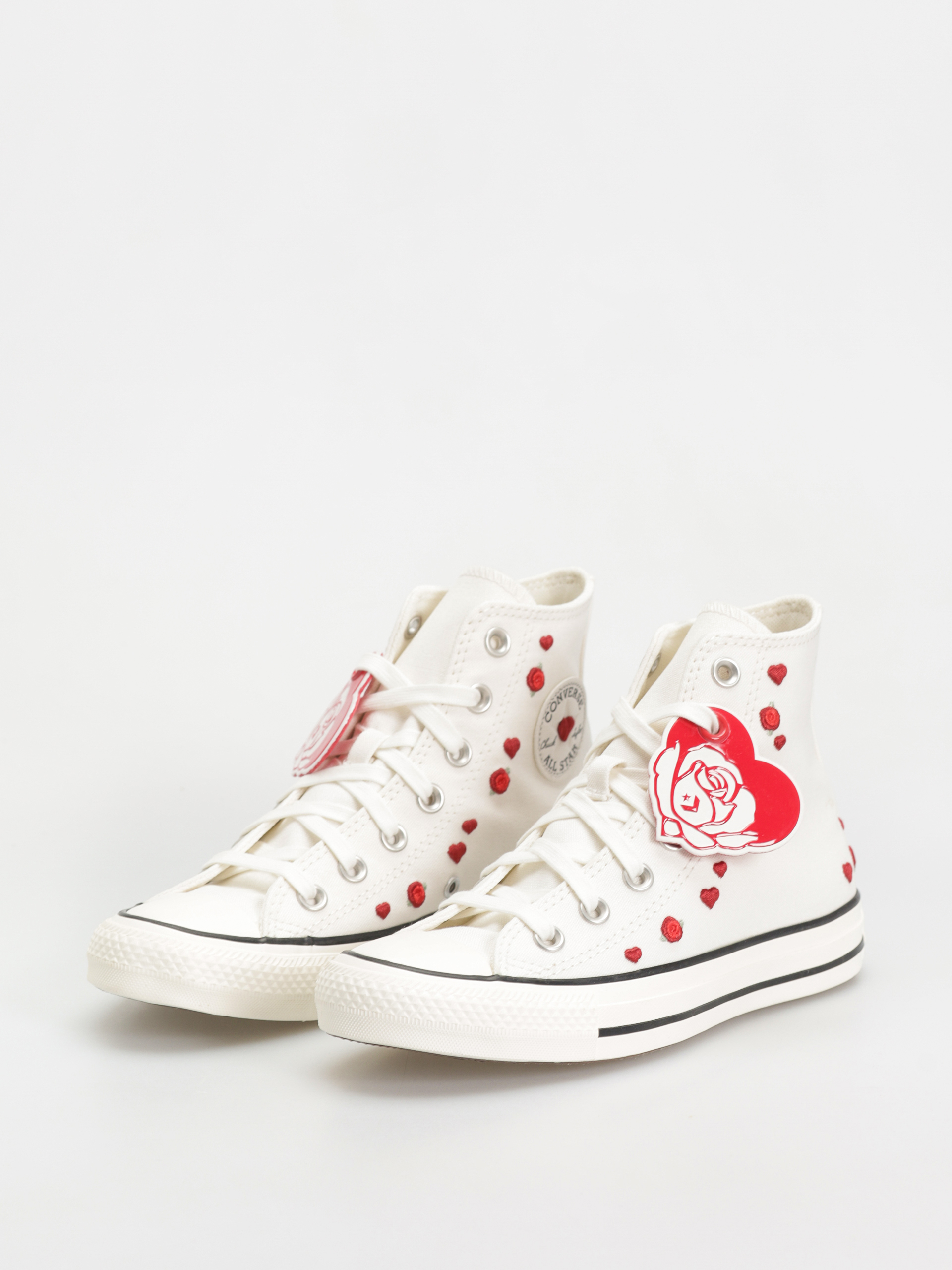 Converse Chuck Taylor All Star Hi Wmn Chucks (vintage white/red/egret)
