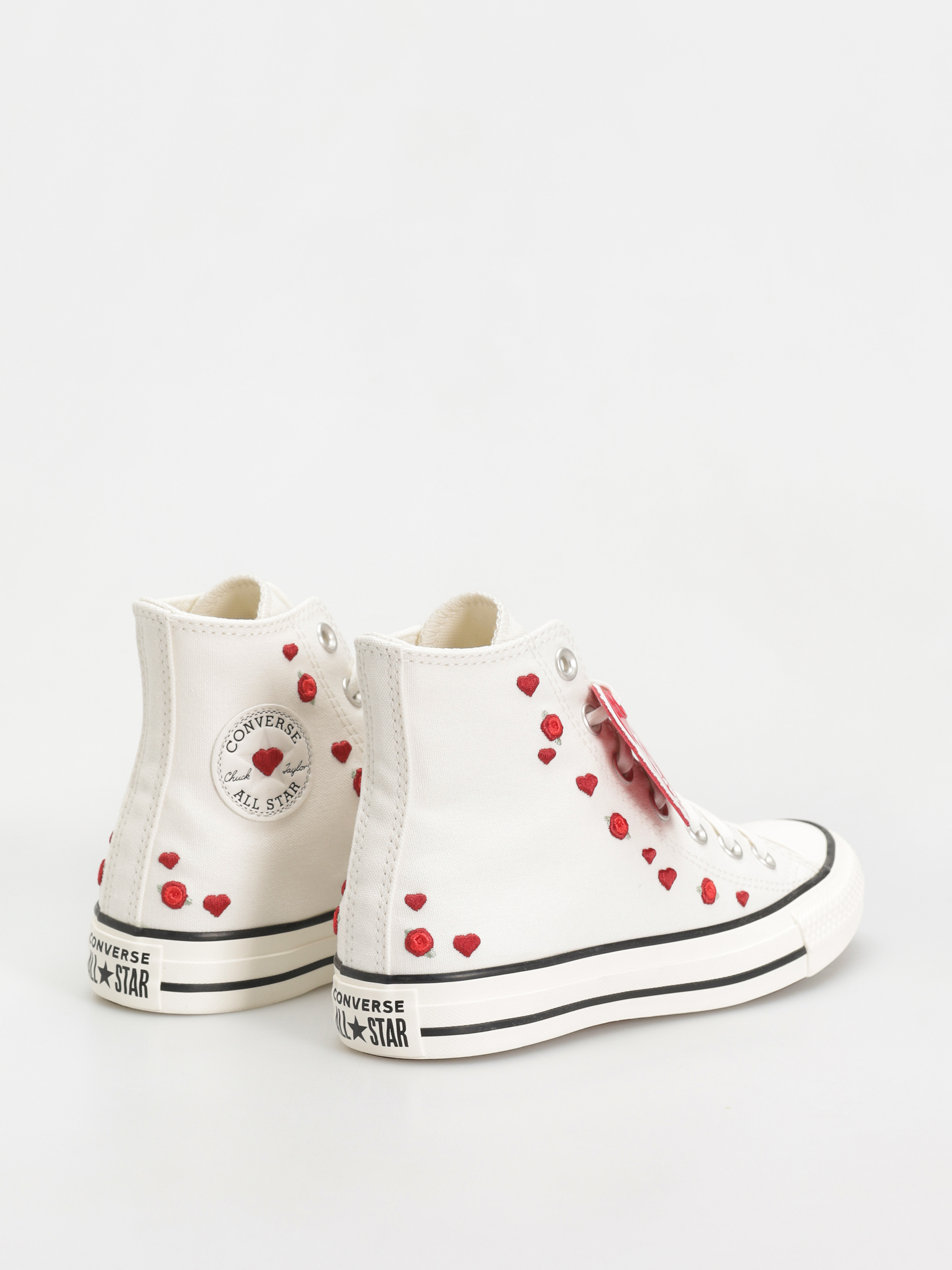 Converse Chuck Taylor All Star Hi Wmn Chucks (vintage white/red/egret)