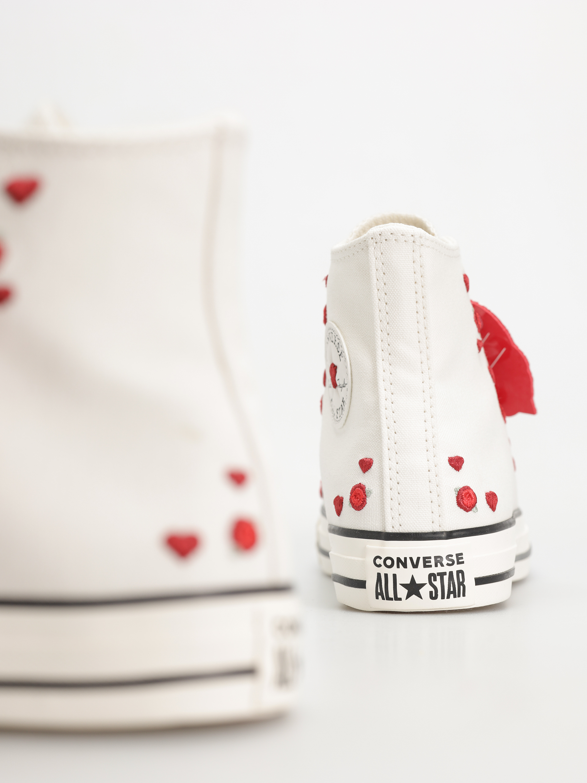 Converse Chuck Taylor All Star Hi Wmn Chucks (vintage white/red/egret)