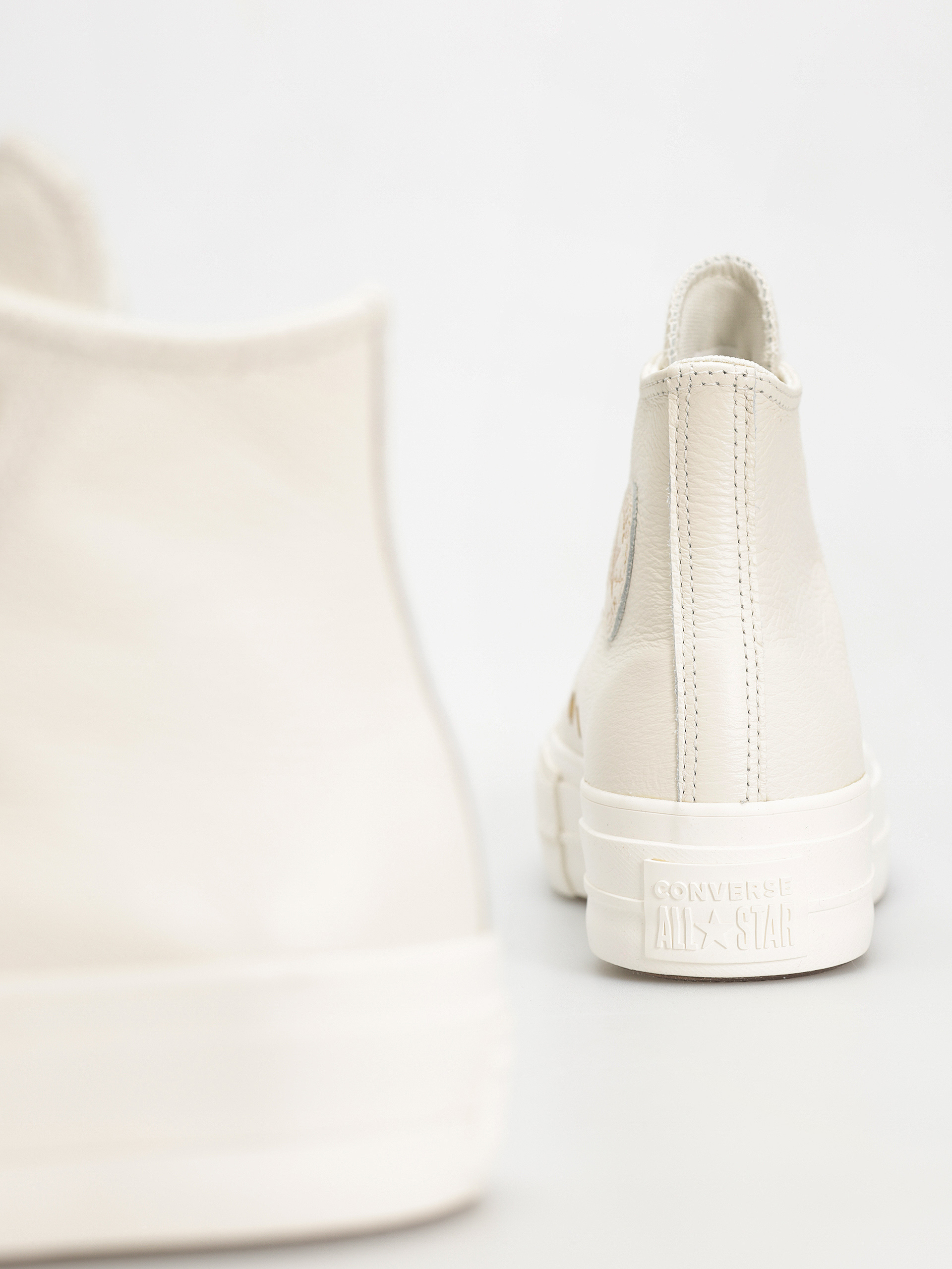 Converse Chuck Taylor All Star Lift Hi Wmn Chucks (egret/egret/gold)