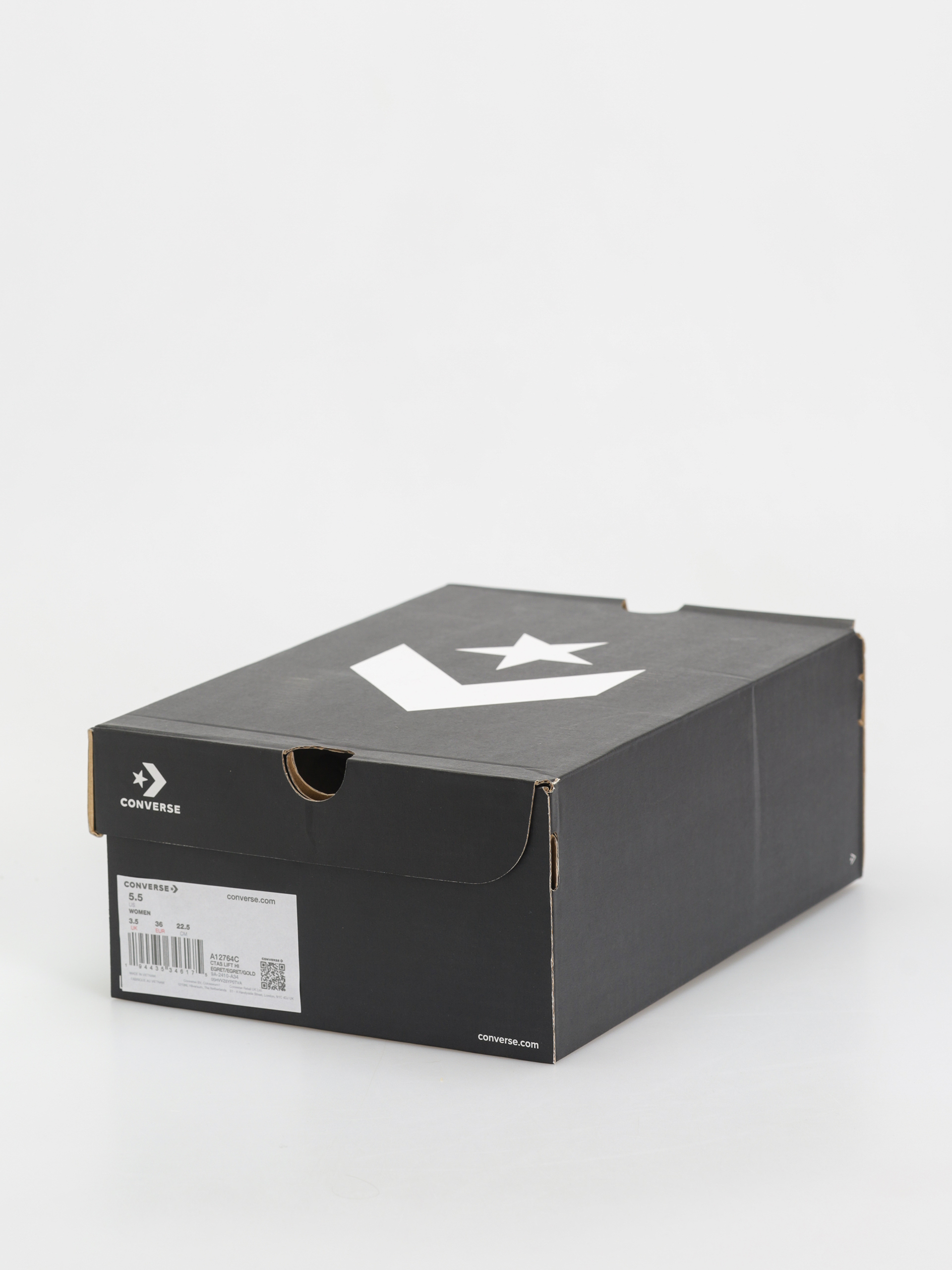 Converse Chuck Taylor All Star Lift Hi Wmn Chucks (egret/egret/gold)