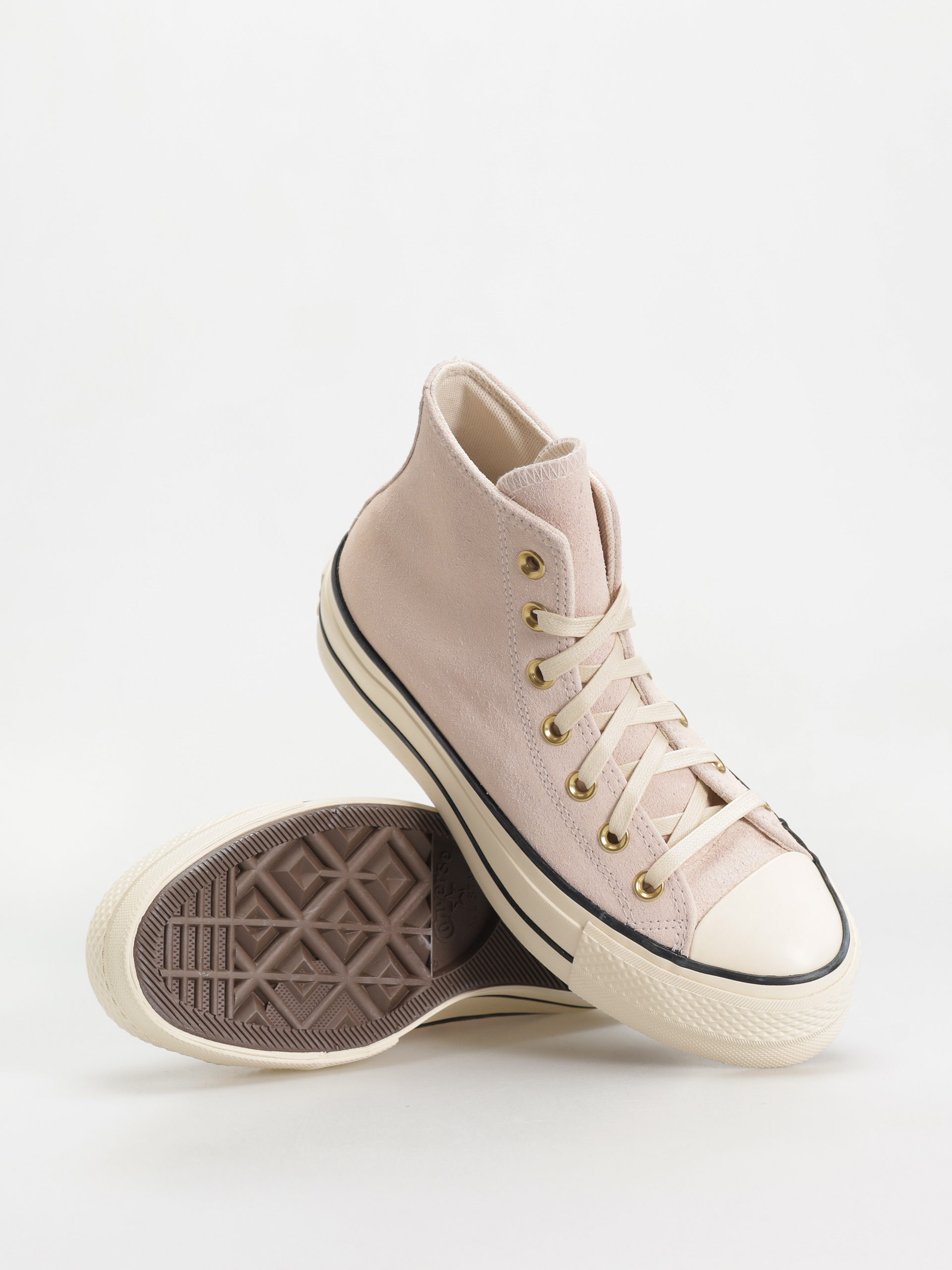 Converse Chuck Taylor All Star Lift Hi Wmn Chucks (pale petal/natural ivory/black)
