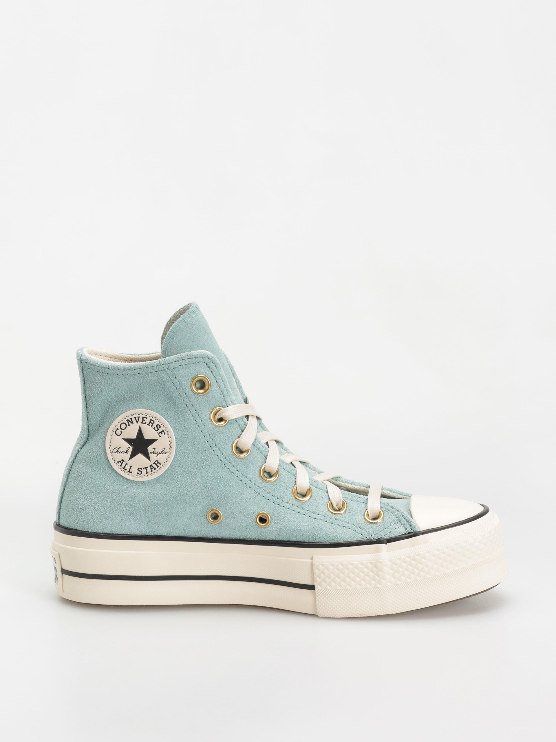 Converse Chuck Taylor All Star Lift Hi Wmn Chucks (vernal pool/natural ivory)