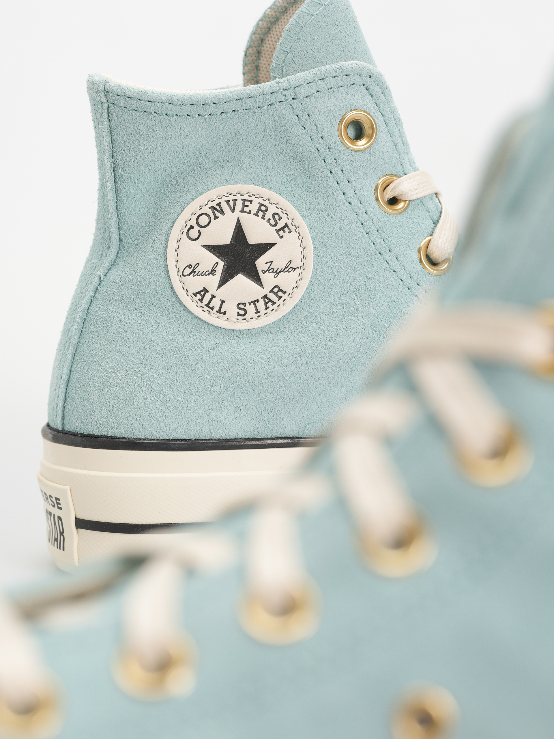 Converse Chuck Taylor All Star Lift Hi Wmn Chucks (vernal pool/natural ivory)