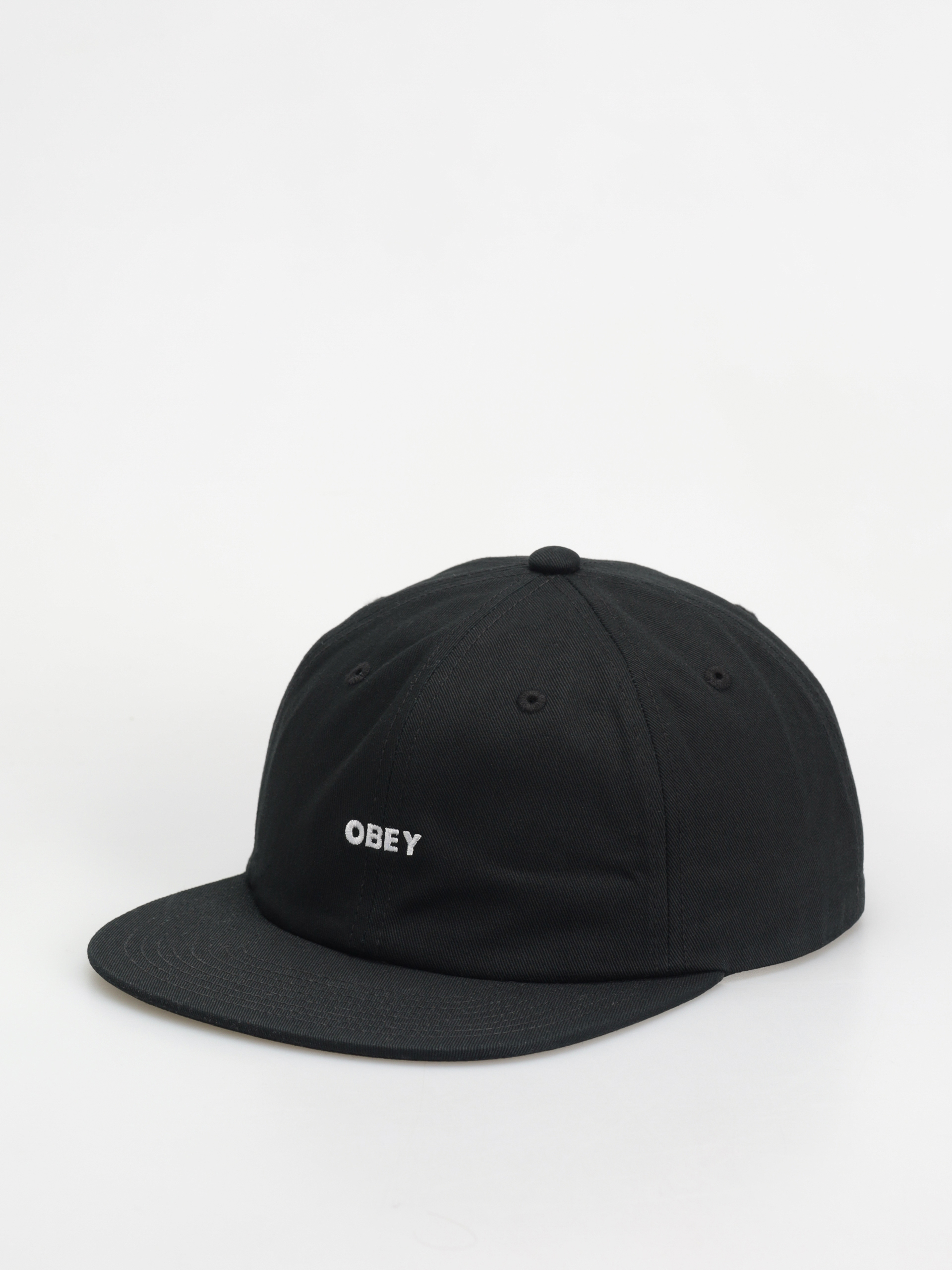 OBEY Bold Twill 6 Panel Cap (black)