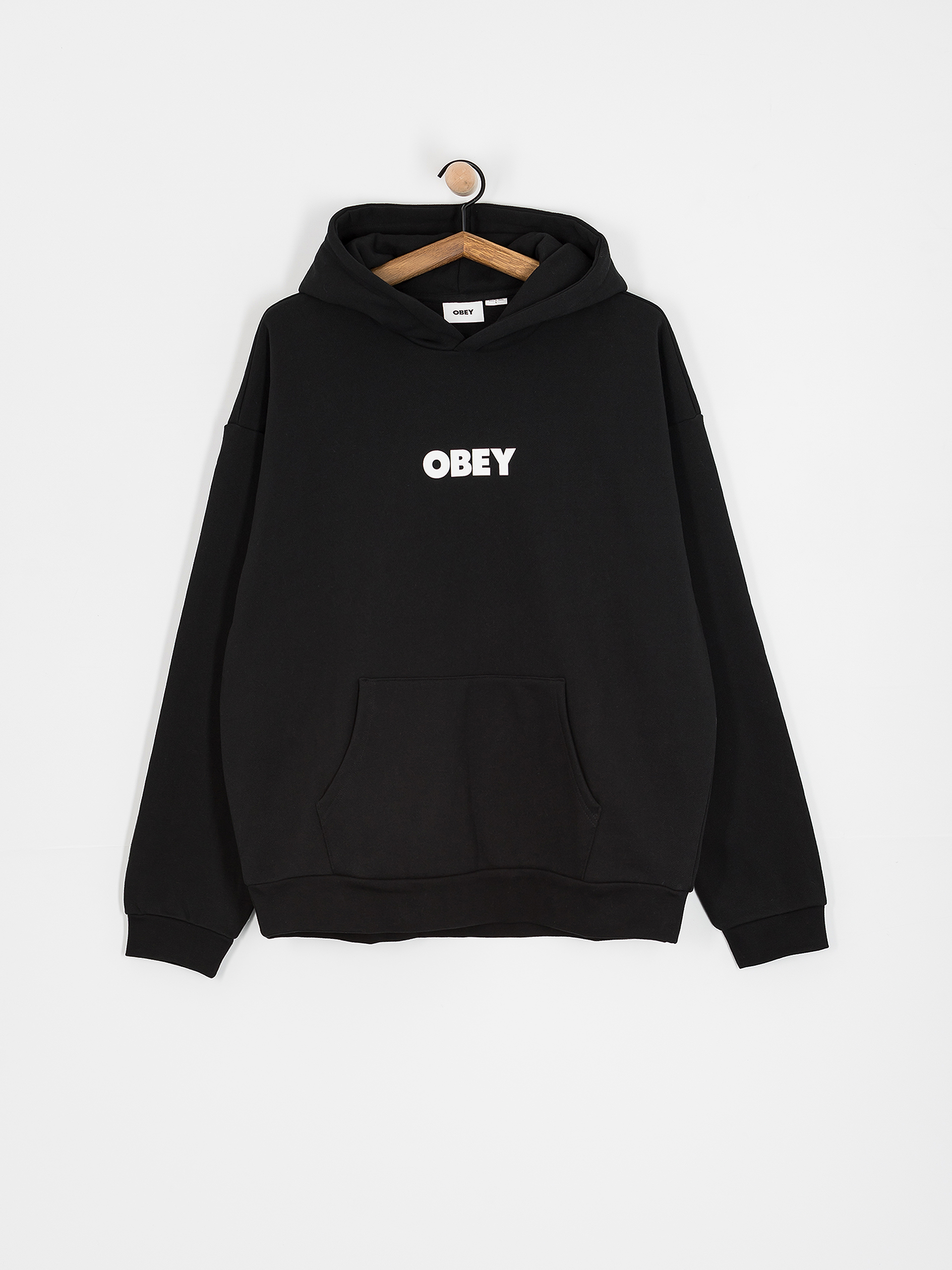 OBEY Bold Extra Heavy HD Hoodie (black)