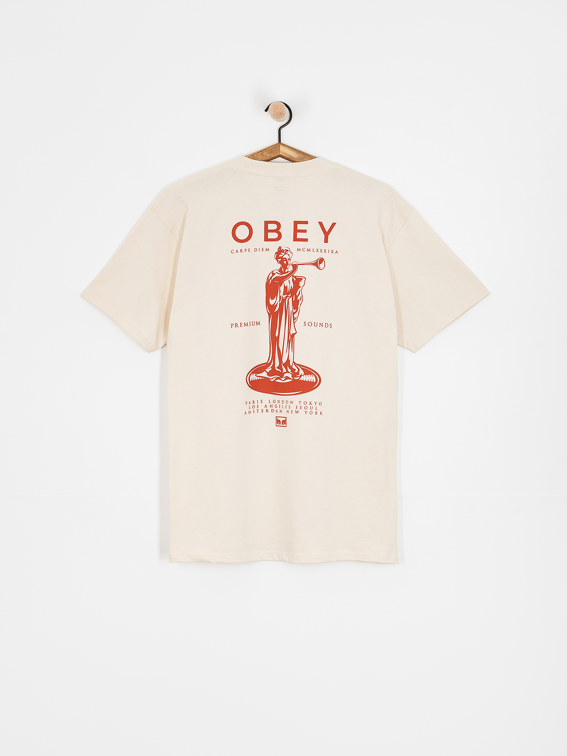 OBEY Premium Sounds T-Shirt (cream)