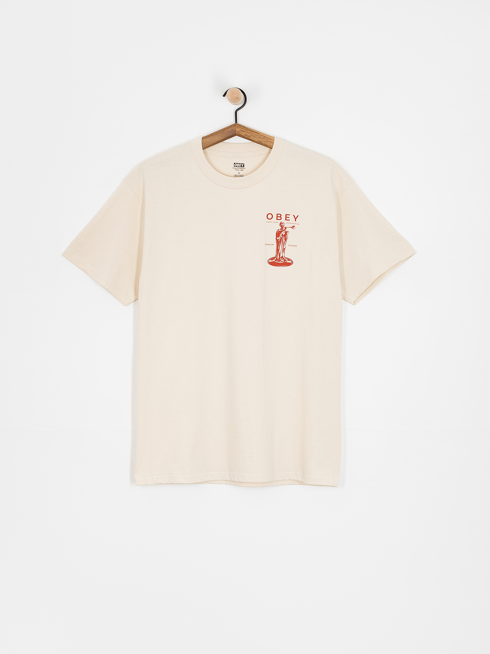 OBEY Premium Sounds T-Shirt (cream)