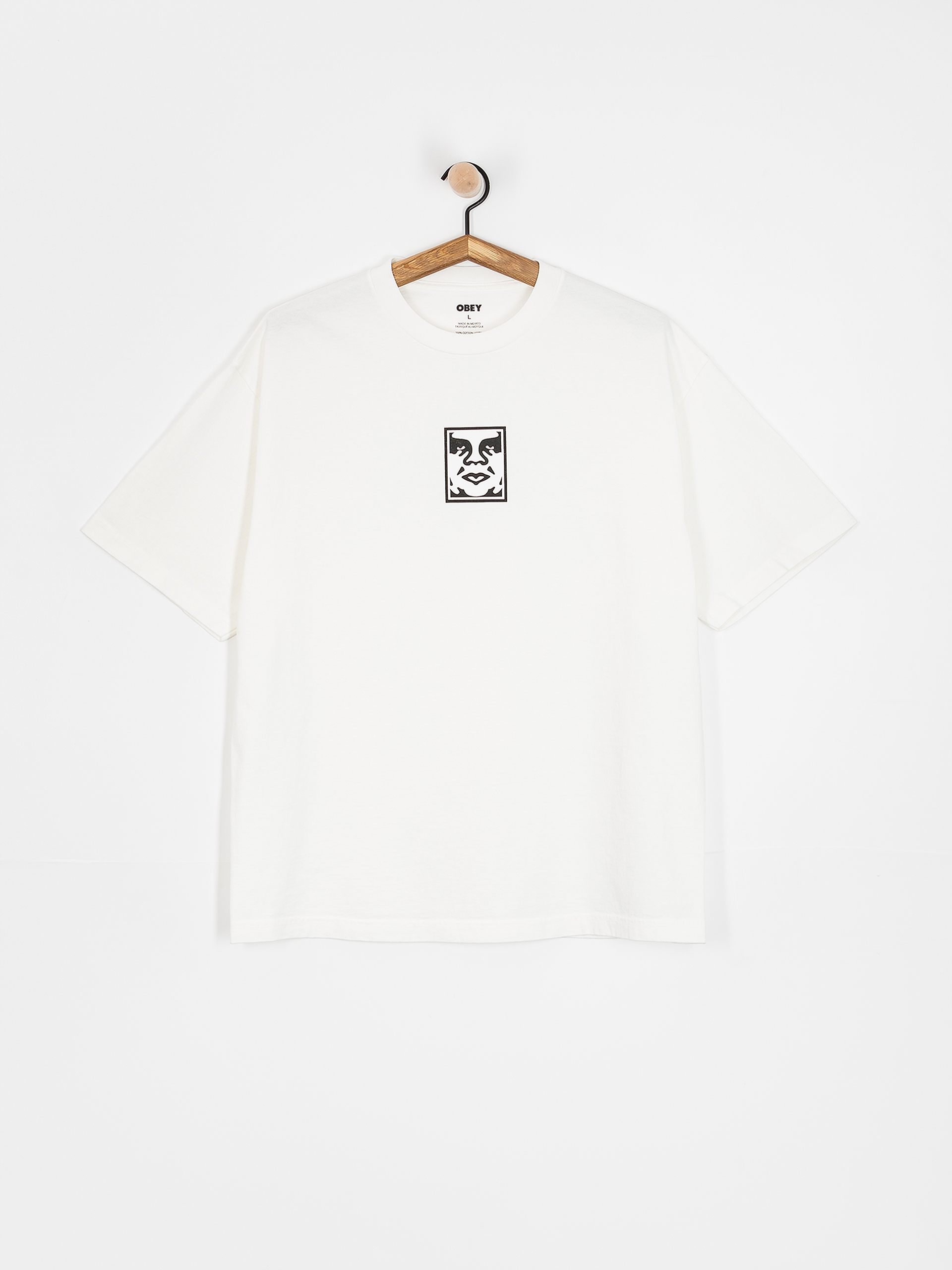 OBEY Icon Face T-Shirt (pigment vintage white)