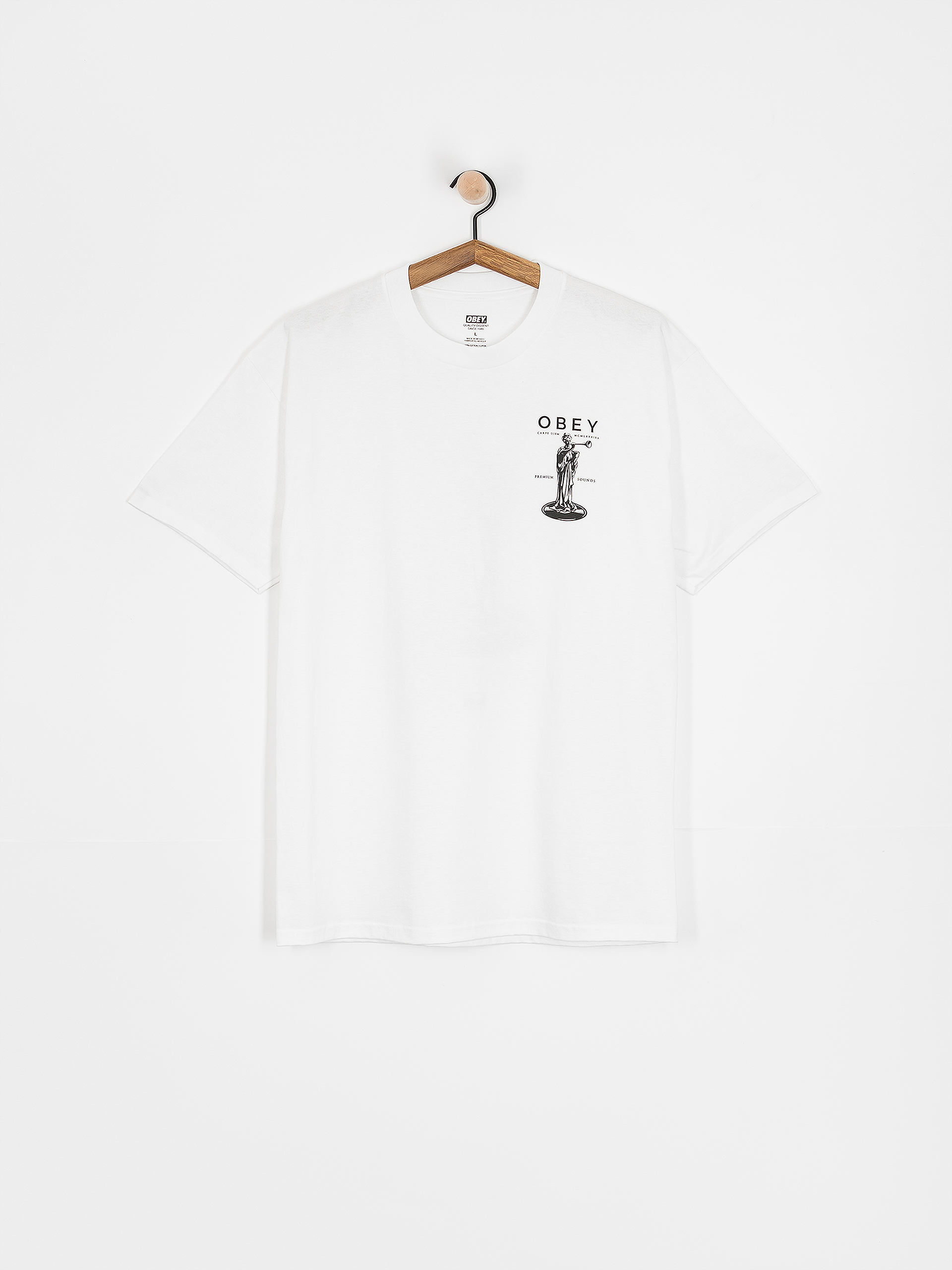 OBEY Premium Sounds T-Shirt (white)