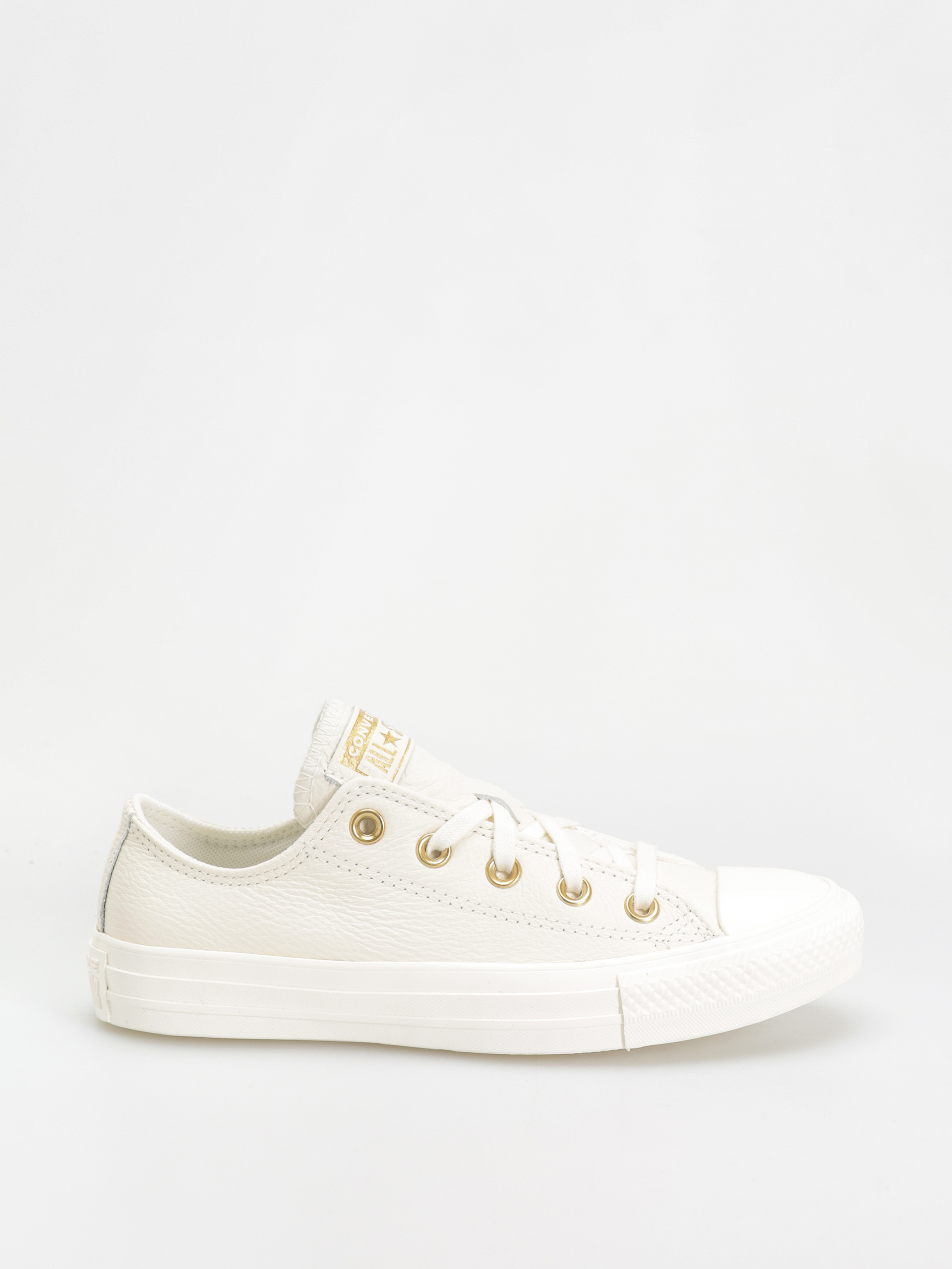 Converse Chuck Taylor All Star Ox Wmn Chucks (egret/egret/gold)