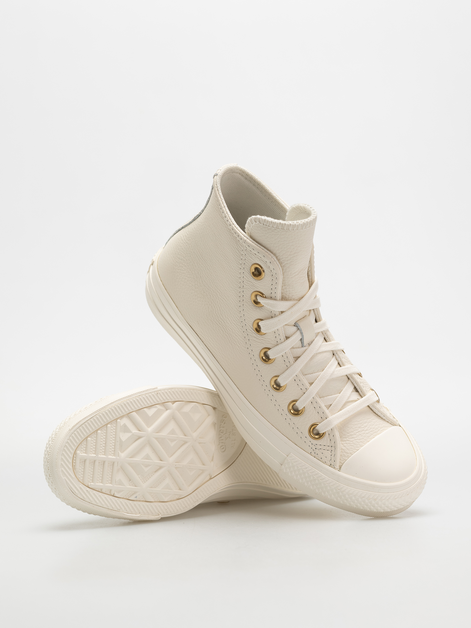 Converse Chuck Taylor All Star Hi Wmn Chucks (egret/egret/gold)