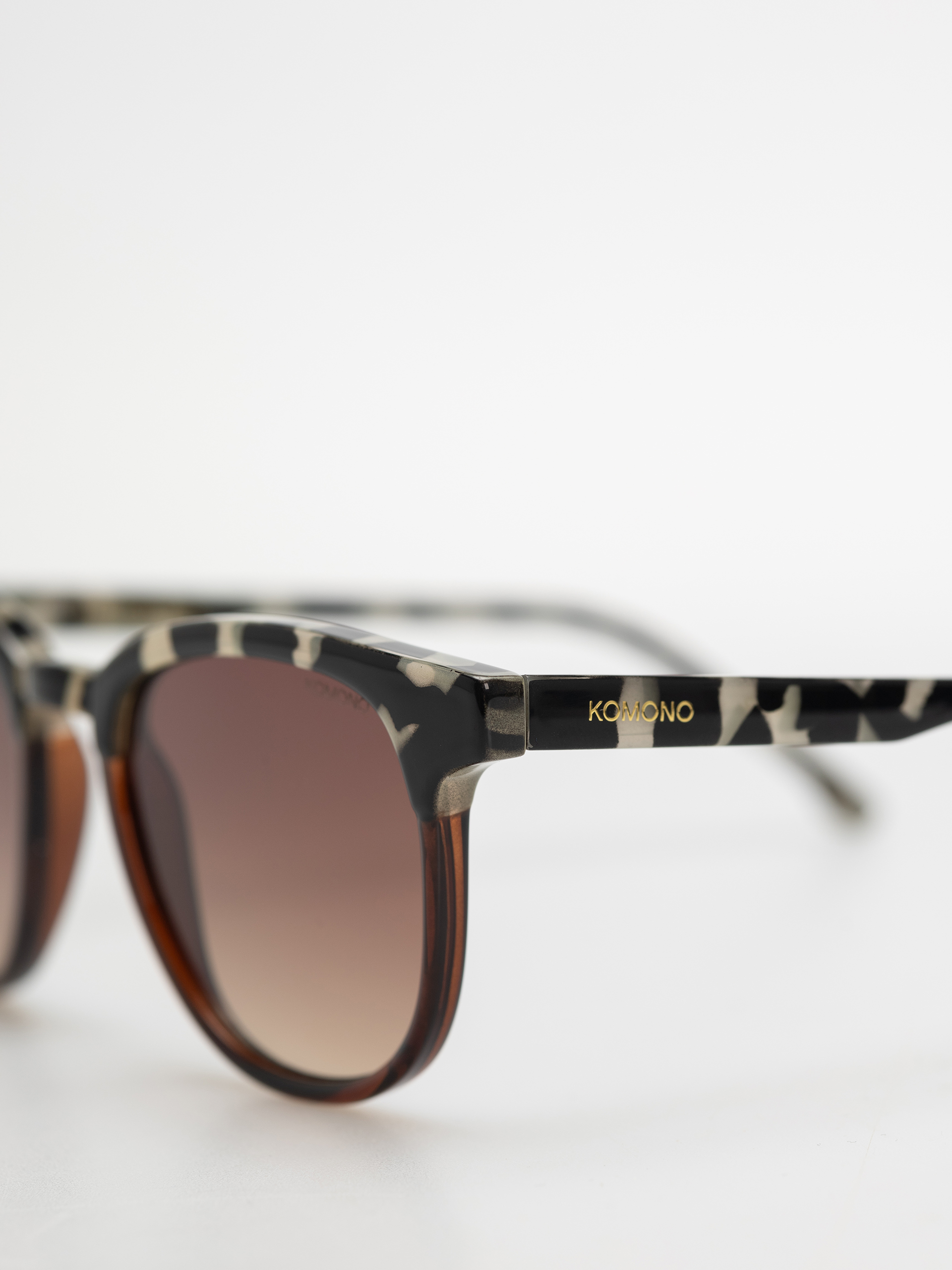 Komono Francis Sunglasses (bronze bobcat)