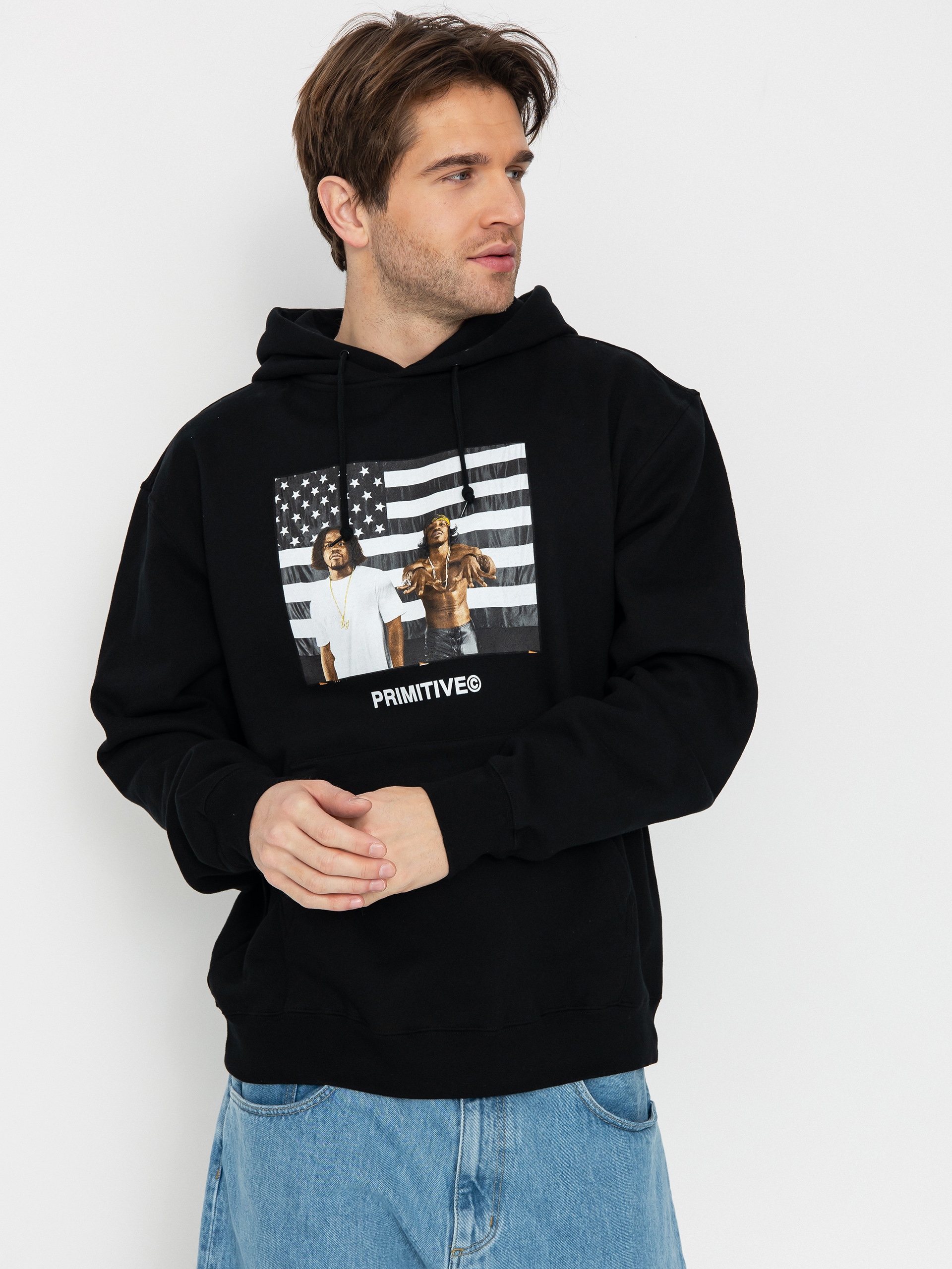 Primitive Stripes HD Hoodie (black)