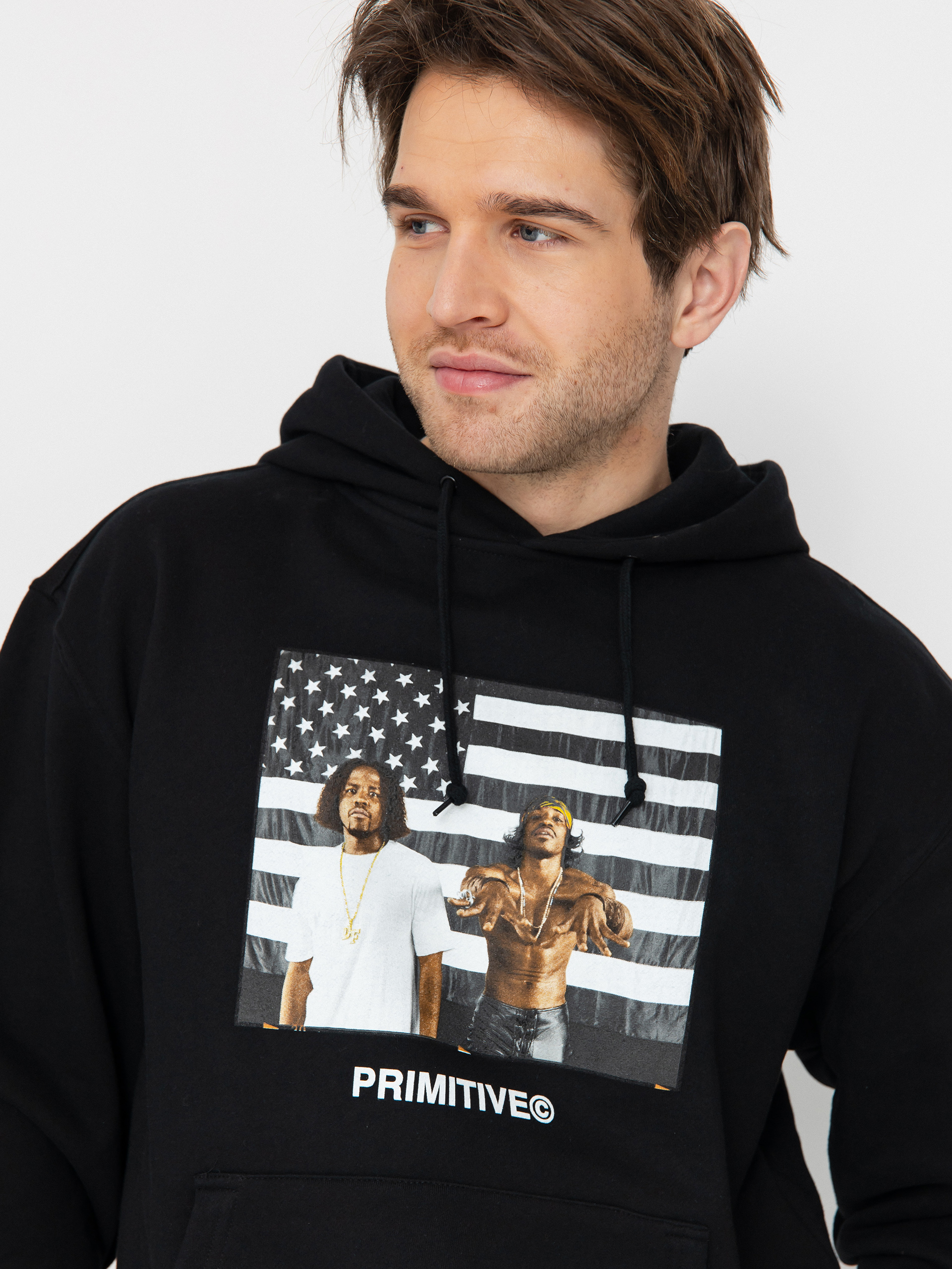 Primitive Stripes HD Hoodie (black)