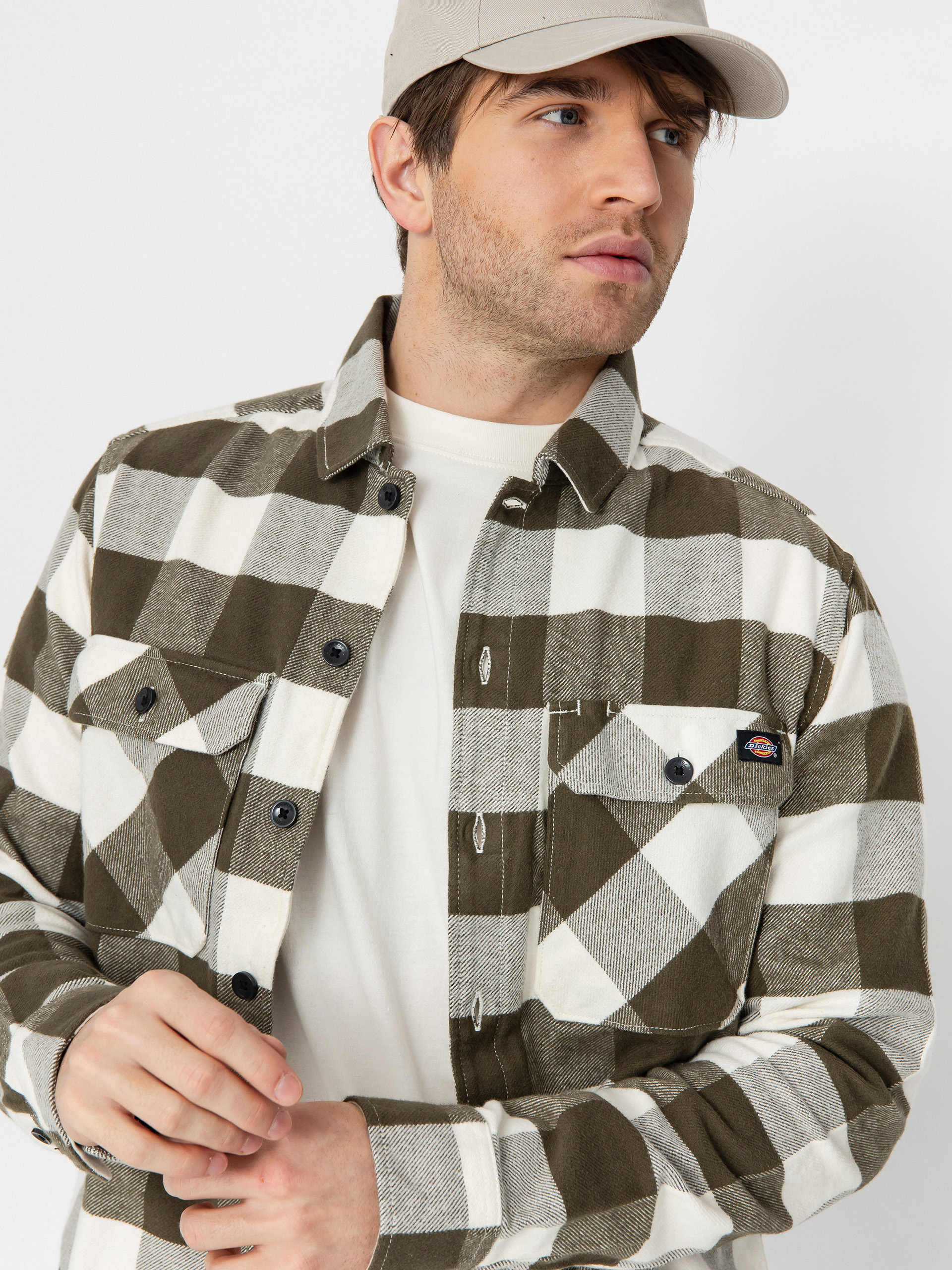 Dickies New Sacramento Hemd (egret)