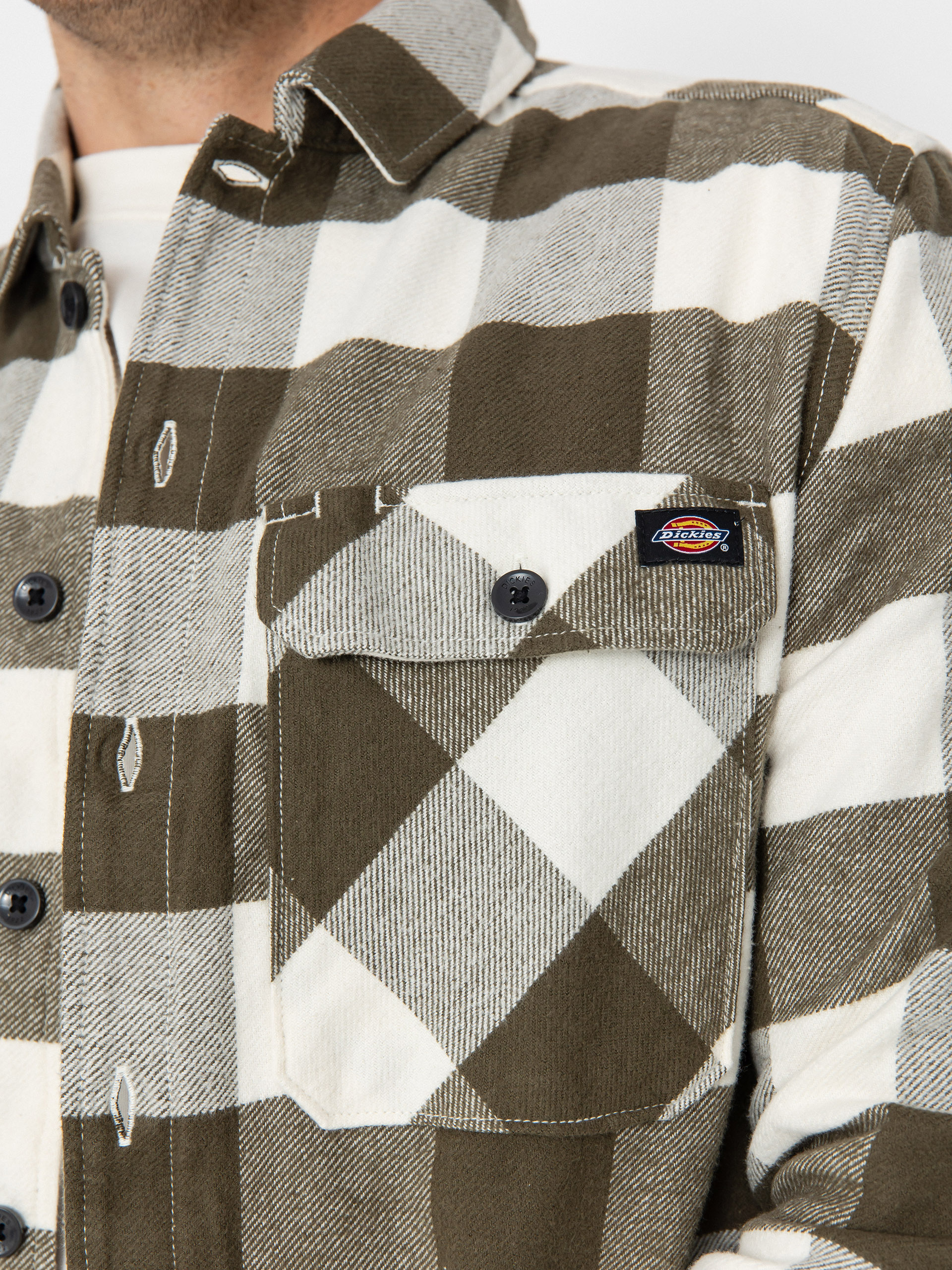 Dickies New Sacramento Hemd (egret)