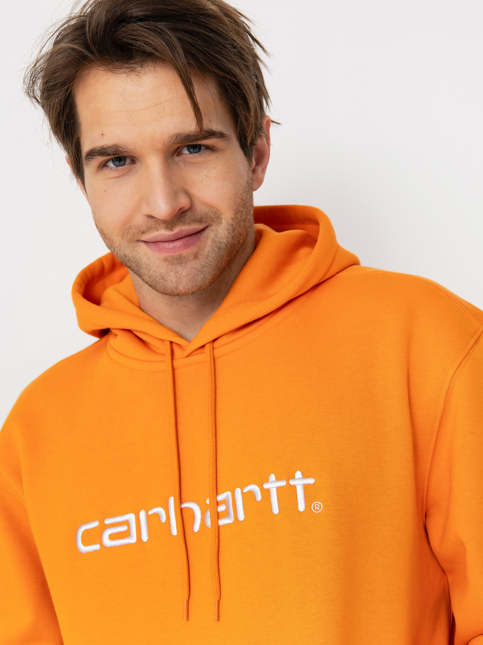 Carhartt WIP Carhartt HD Hoodie (pumpkin/white)