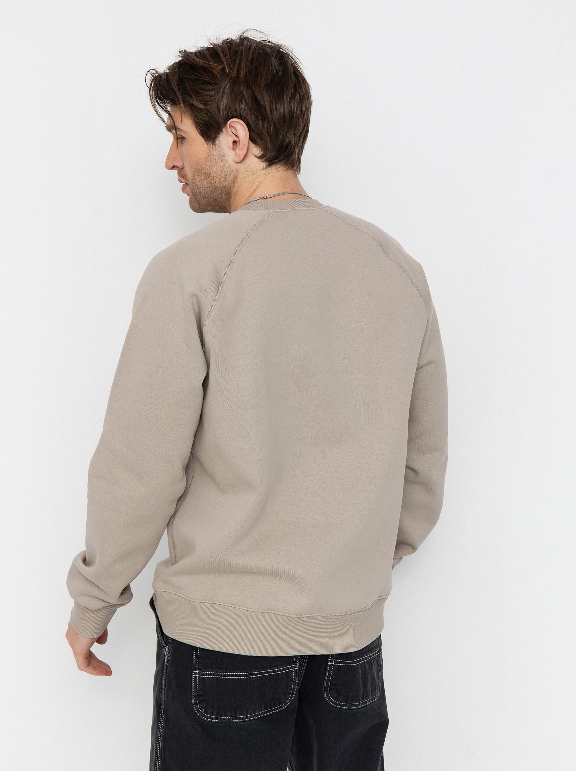 スウェット・トレーナー Carhartt WIP Sweatshirts Beige Carhartt WIP Chase Sweatshirt - beige (dusky beige/gold)